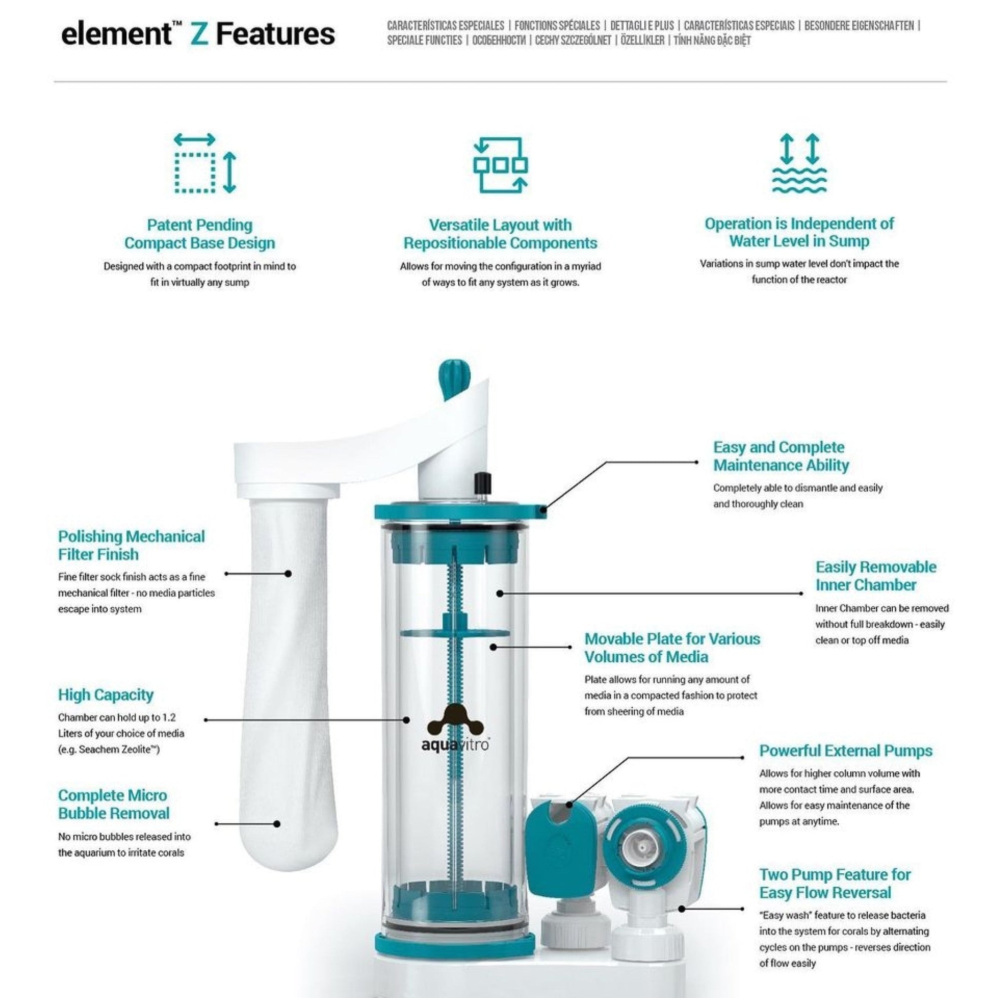 Aquavitro Reactor Element Zeolite UK