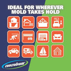 Concrobium 25001 Mold Control Jug, Gallon , CC128OZ 4PK MODE CONRTOL CA (4 x 3.78 L / 1 Gallon ) - PACK OF 4 GALLON