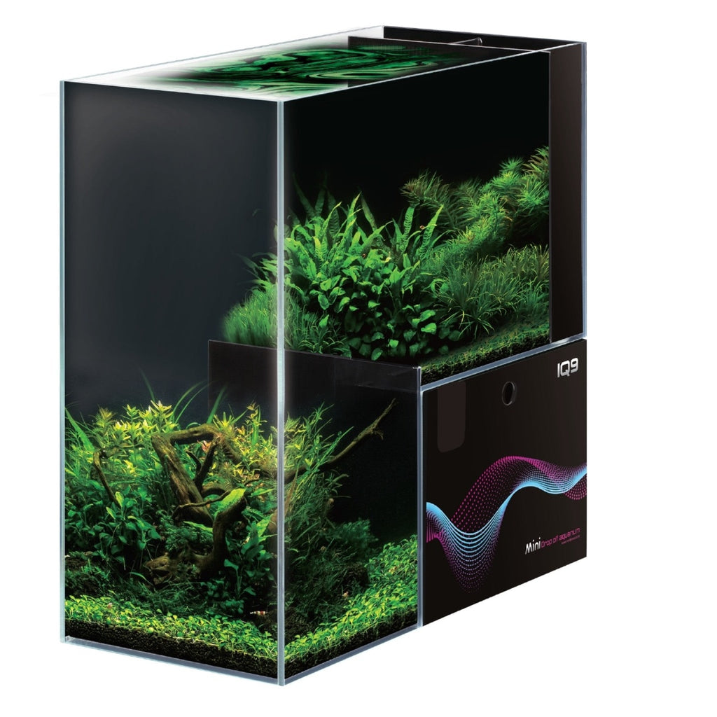 Dymax IQ9 Mini Drop Off Acrylic Aquarium-Freshwater 470 mm L x 220 mm W x 470 mm H (5 mm Thickness)