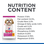 Hill's Science Plan Small & Mini Mature Adult 7+ Dog Food With Chicken (3kg)
