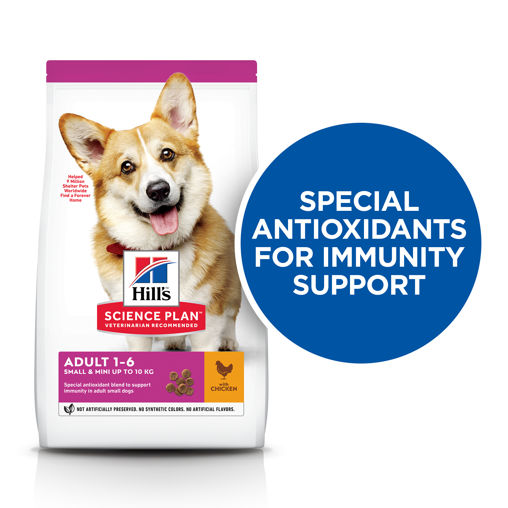 Hill's Science Plan Small & Mini Adult Dog Food With Chicken(10kg)