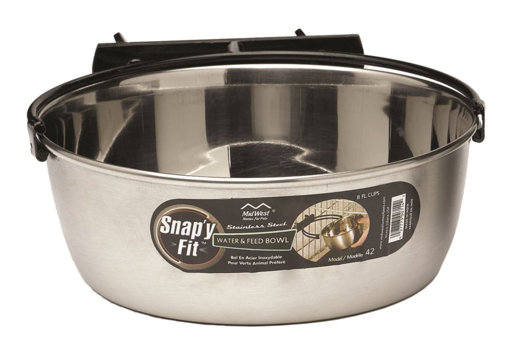 Snap’y Fit Stainless Steel Bowl