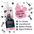 Bugalugs 3 in 1 Raspberry & Lemon Shampoo Conditioner & Detangler for Dogs - 500ML