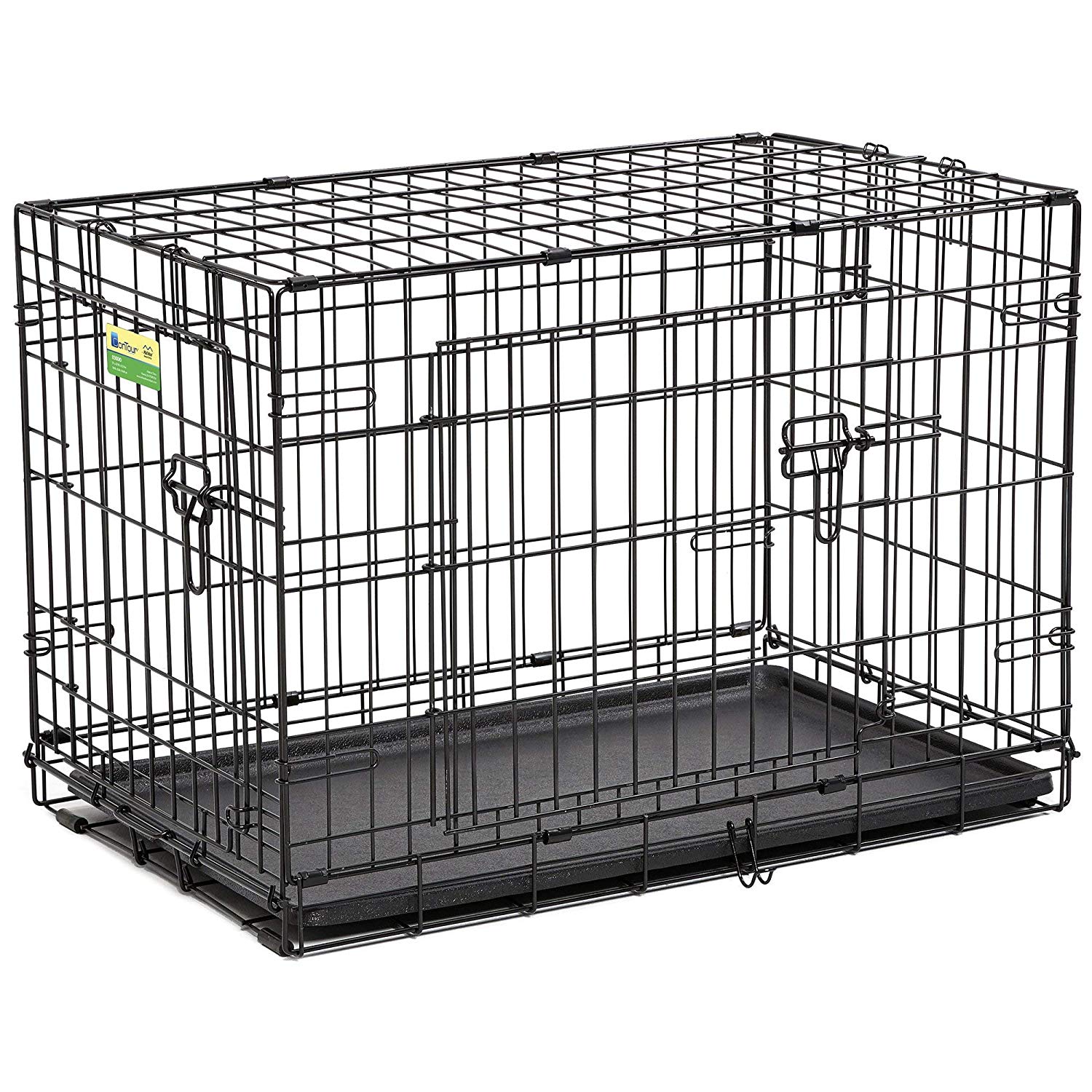 Contour Double Door Dog Crate 30Inch