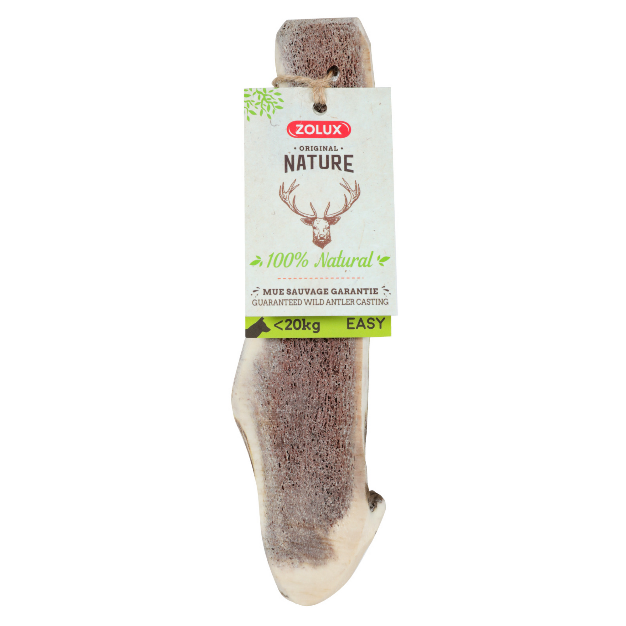 Natural Deer Antler Easy for Dogs Under