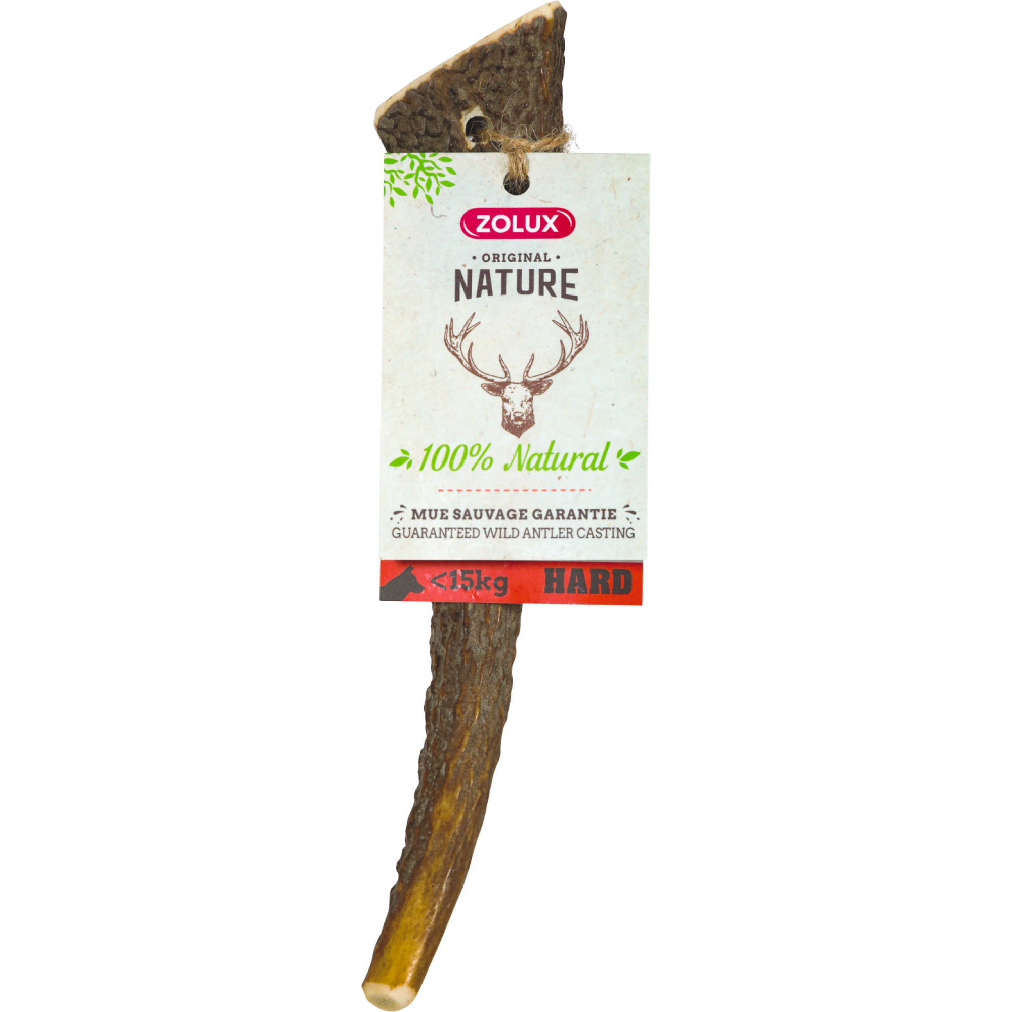 Natural Deer Antler Hard for Dogs Under 15 kg