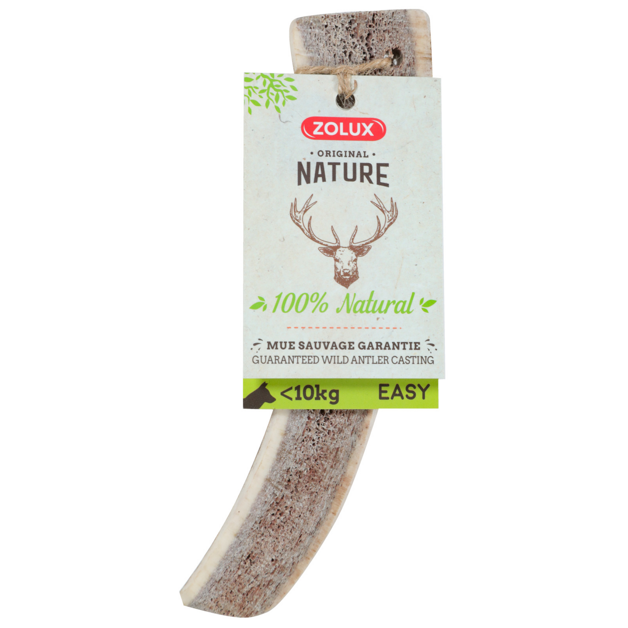 Natural Deer Antler Easy for Dogs Under