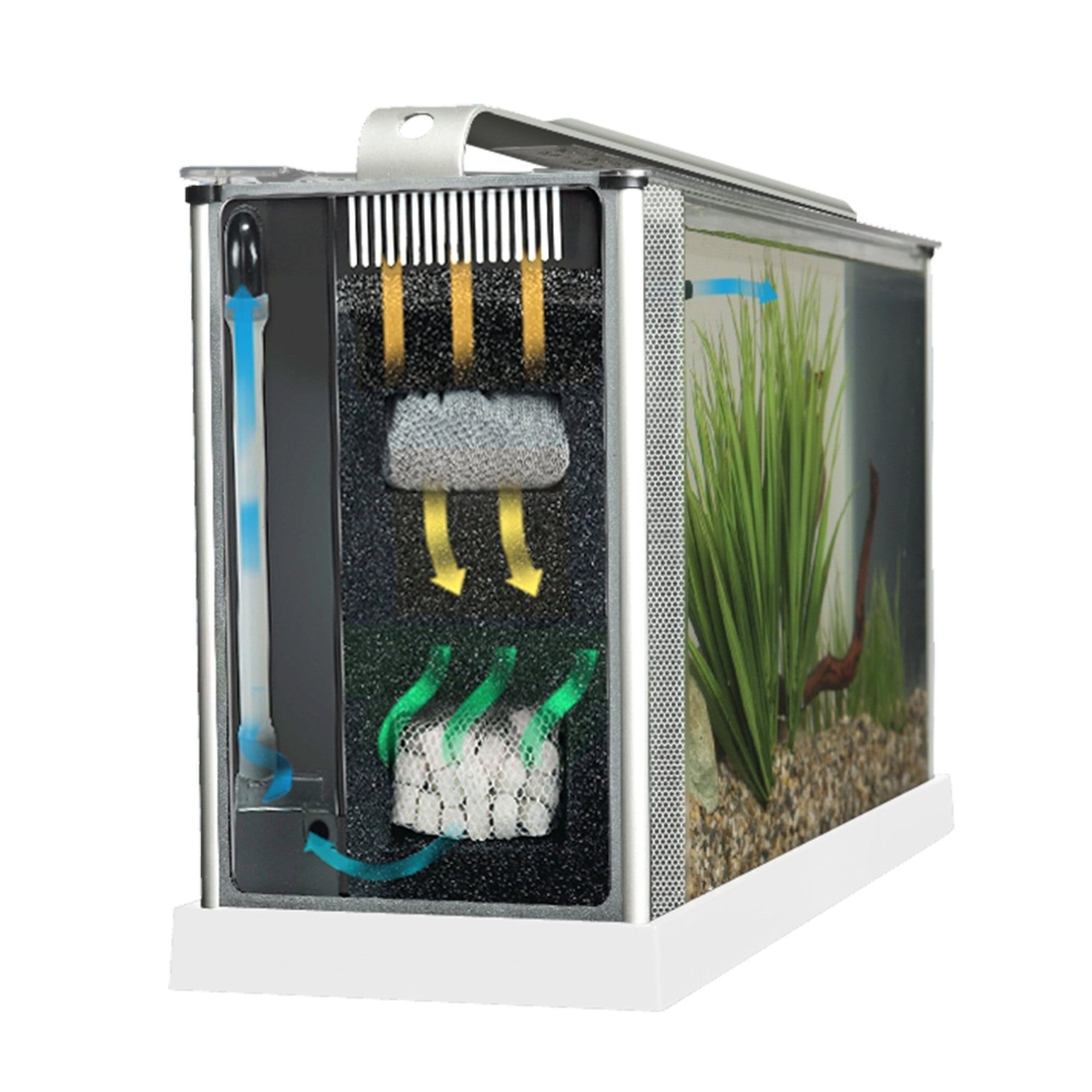 Fluval Spec Aquarium Kit White, 19 L (5 US gal)