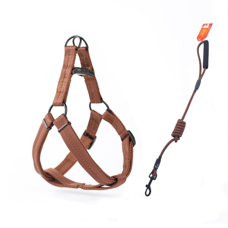 Helepet Round Dog Leash Harness