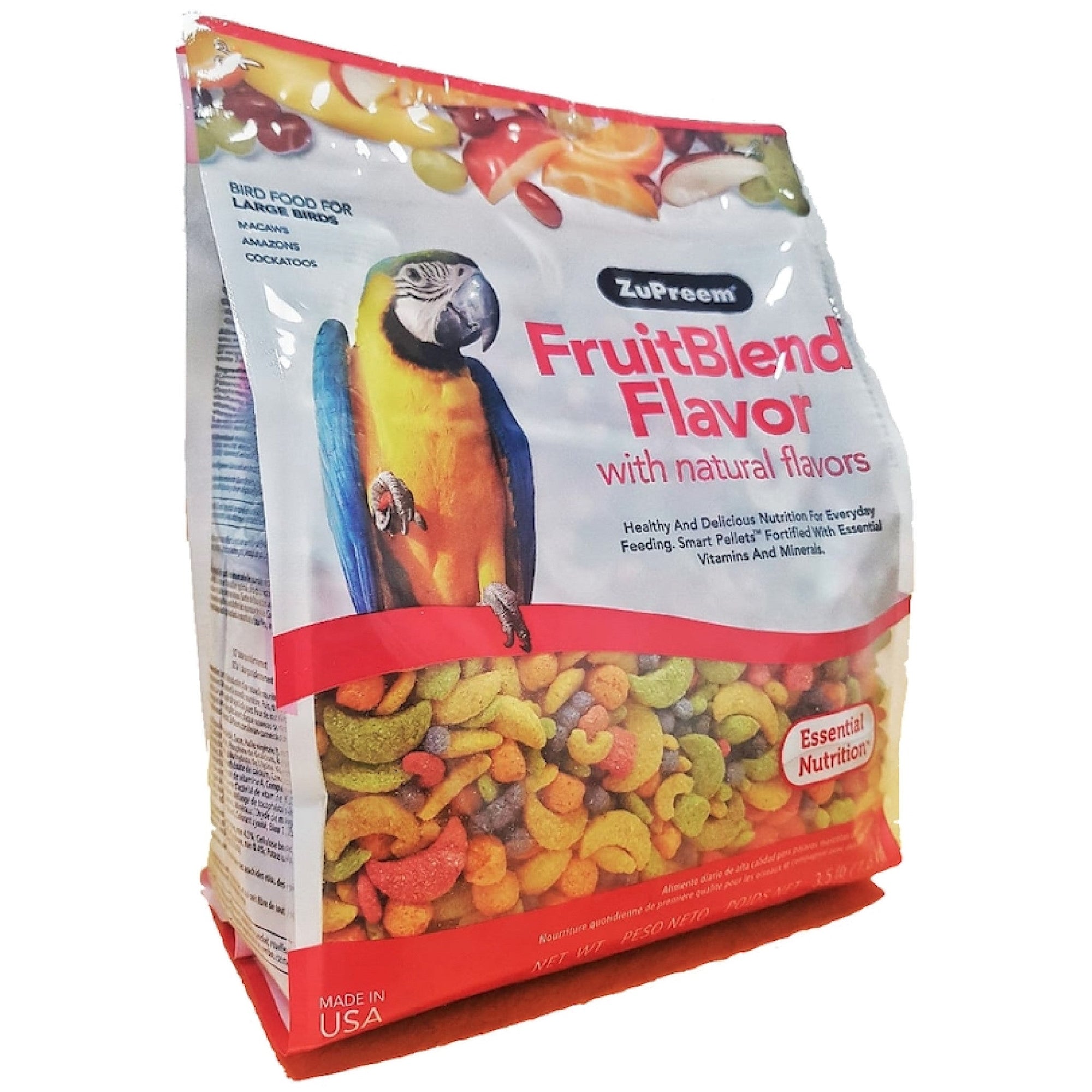 FruitBlend Flavor Large Parrot Food 3.5 lbs (1.59 kg)