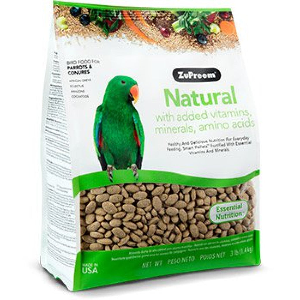 Natural Avian Diet Parrots & Conures 3 lbs (1.36 kg)