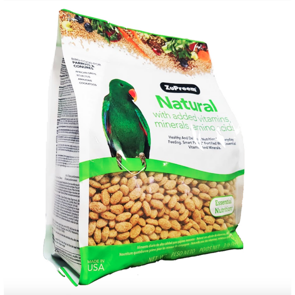Natural Avian Diet Parrots & Conures 3 lbs (1.36 kg)