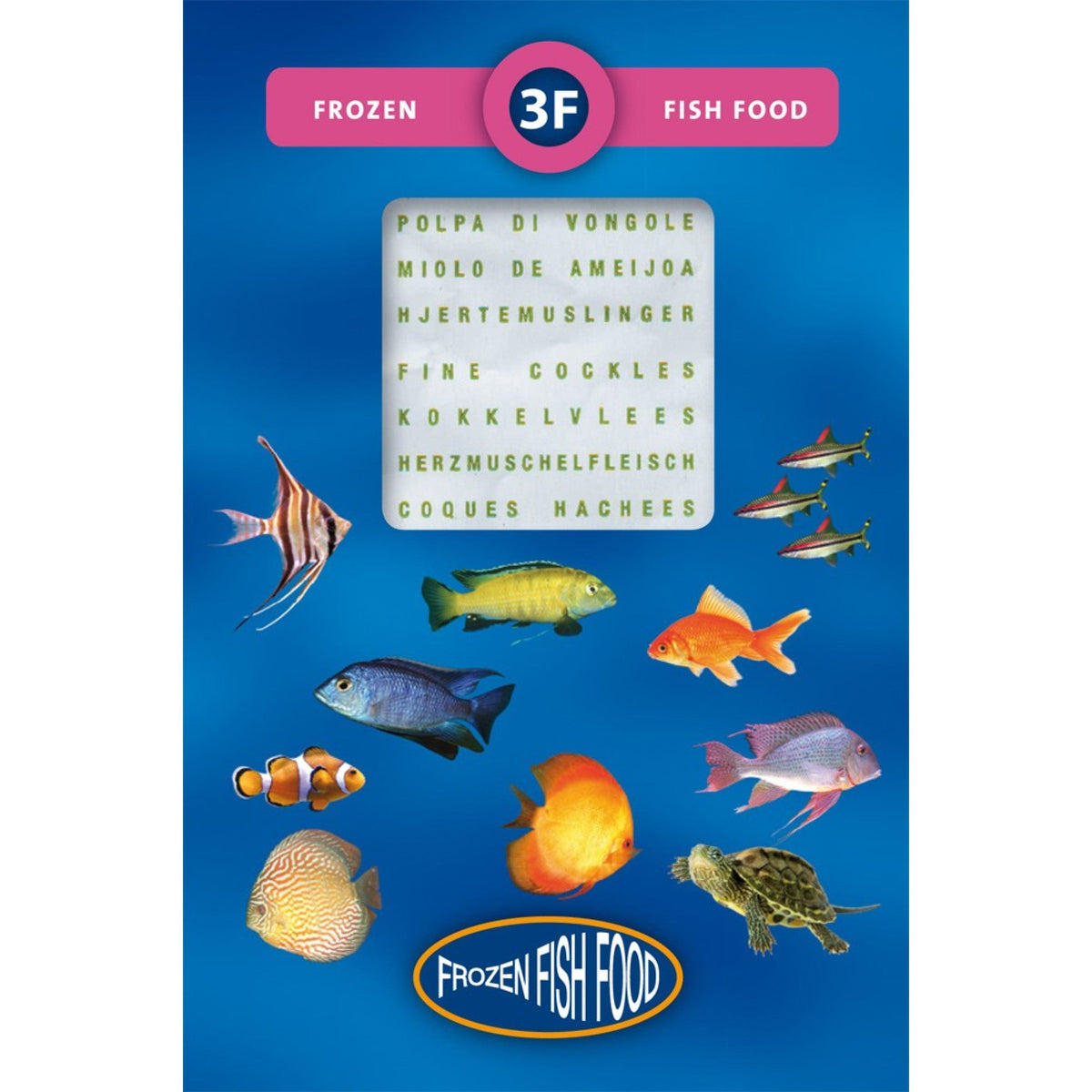 3F Frozen Cockle Meat fishfood 95 g
