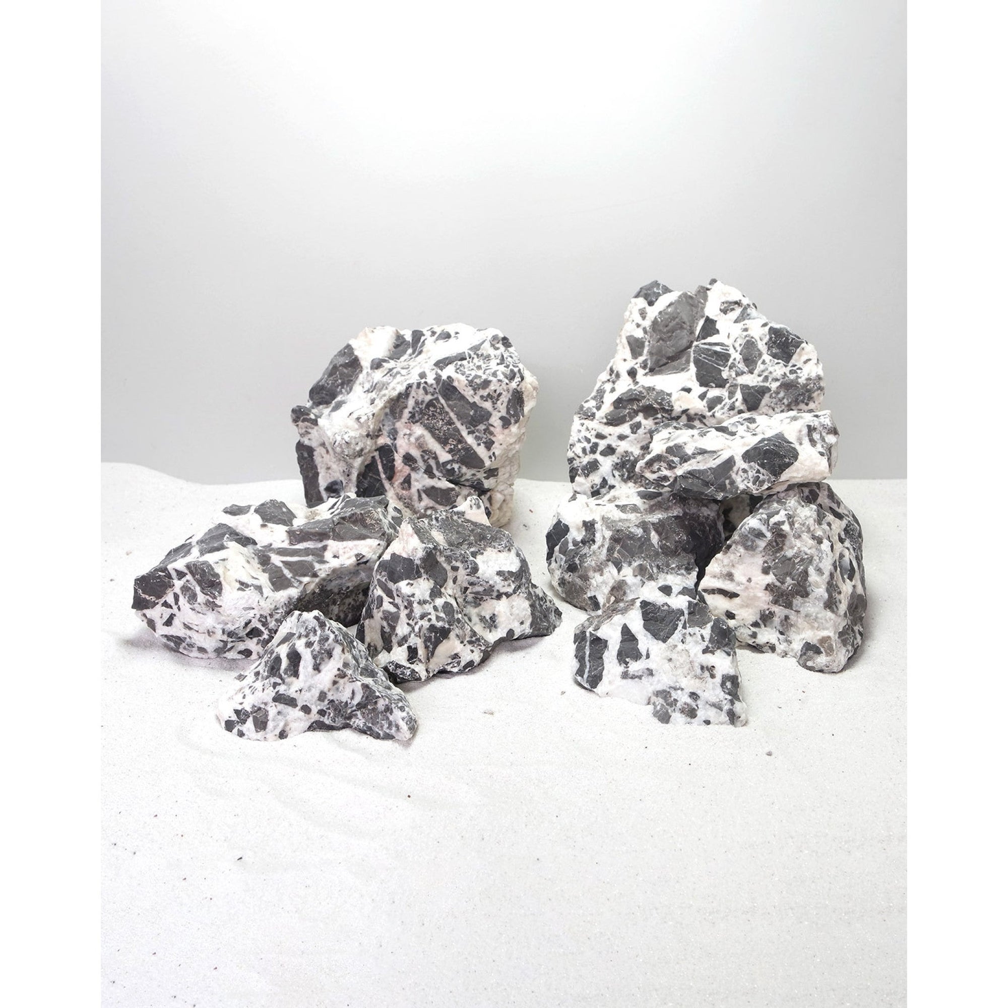 Snow Flake Rock Small, 12-18 cm / box