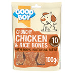 Goodboy Crunchy Chicken & Rice Bones 100 g