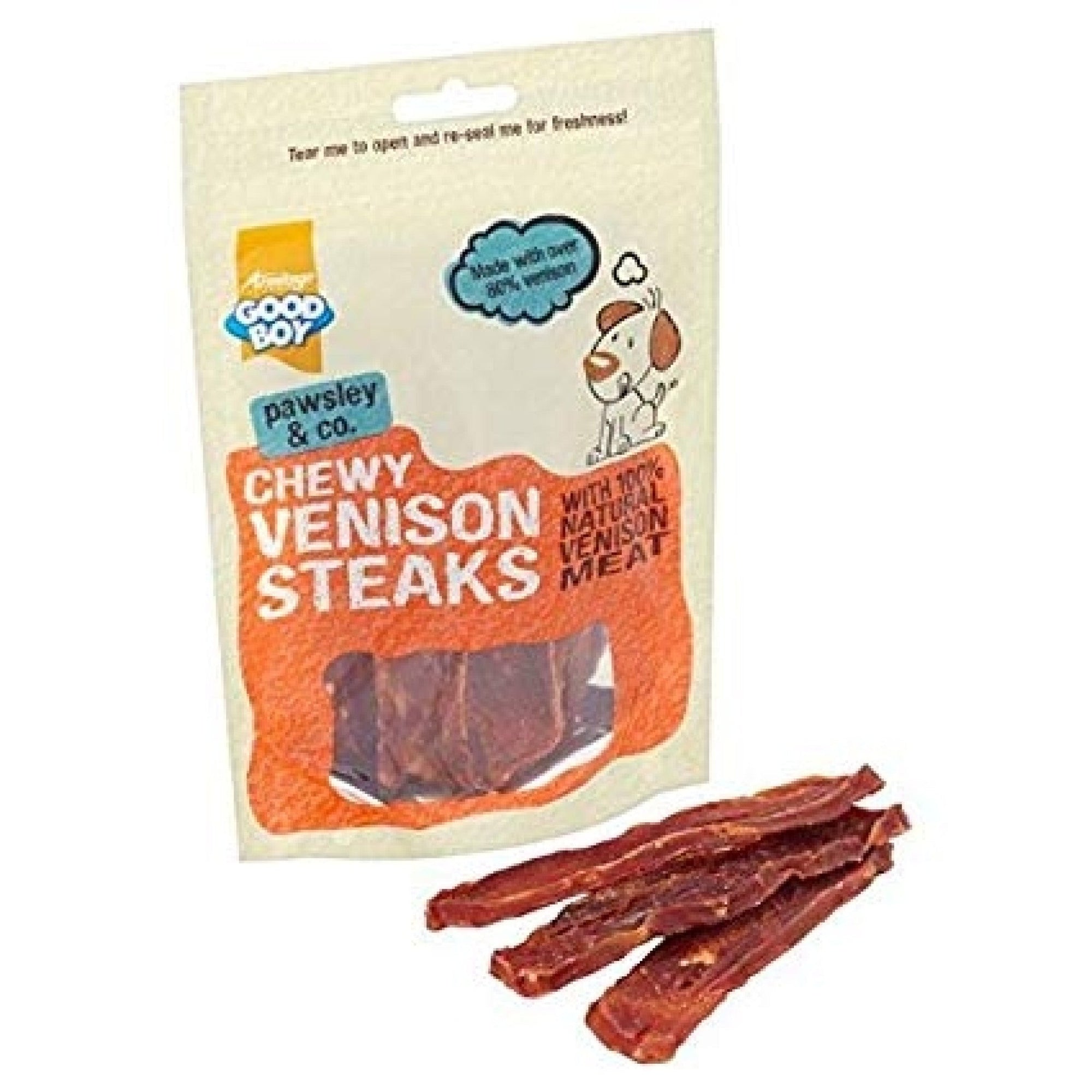 Goodboy Chewy Venison Steaks 80 g