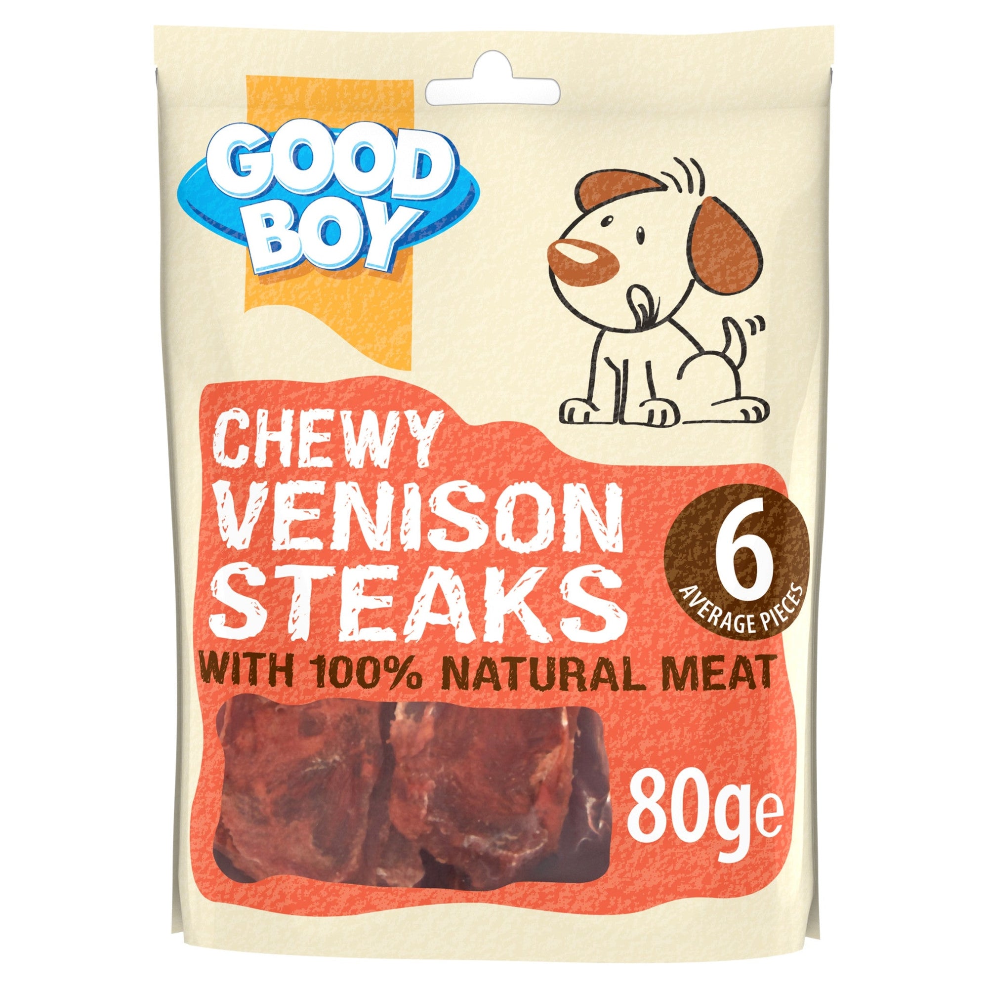 Goodboy Chewy Venison Steaks 80 g