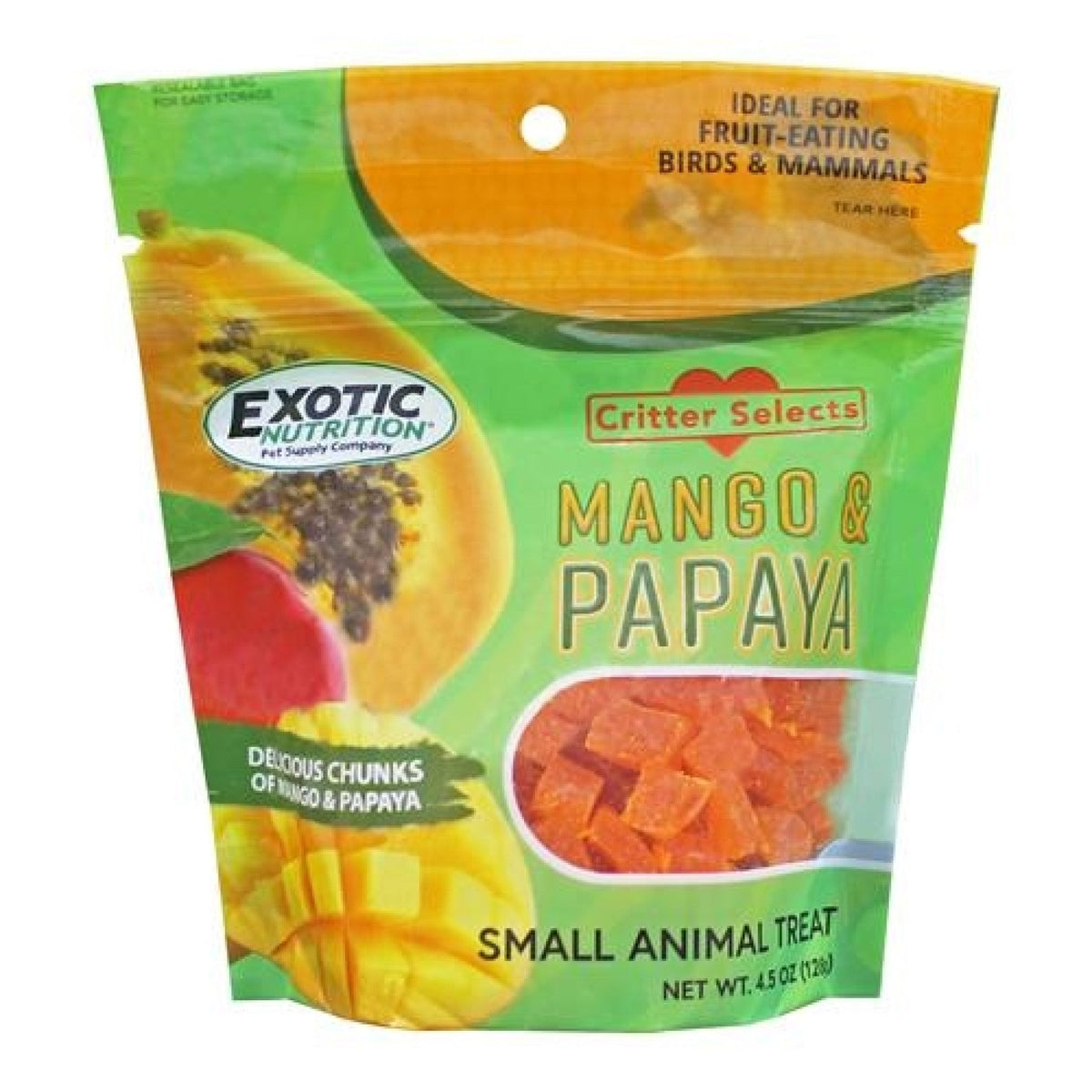 Critter Select's Mango & Papaya Treat 4.5 oz (128 g)