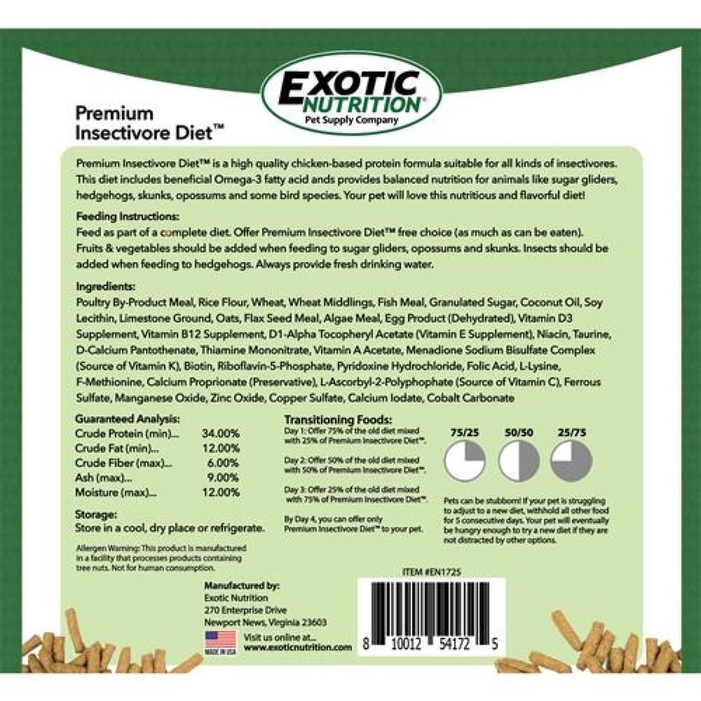 Premium Insectivore Diet 1.25 lb
