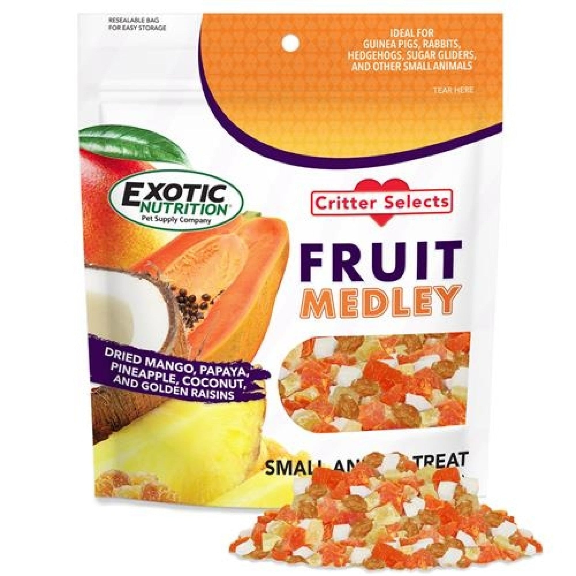 Critter Selects Fruit Medley Treat 4 oz