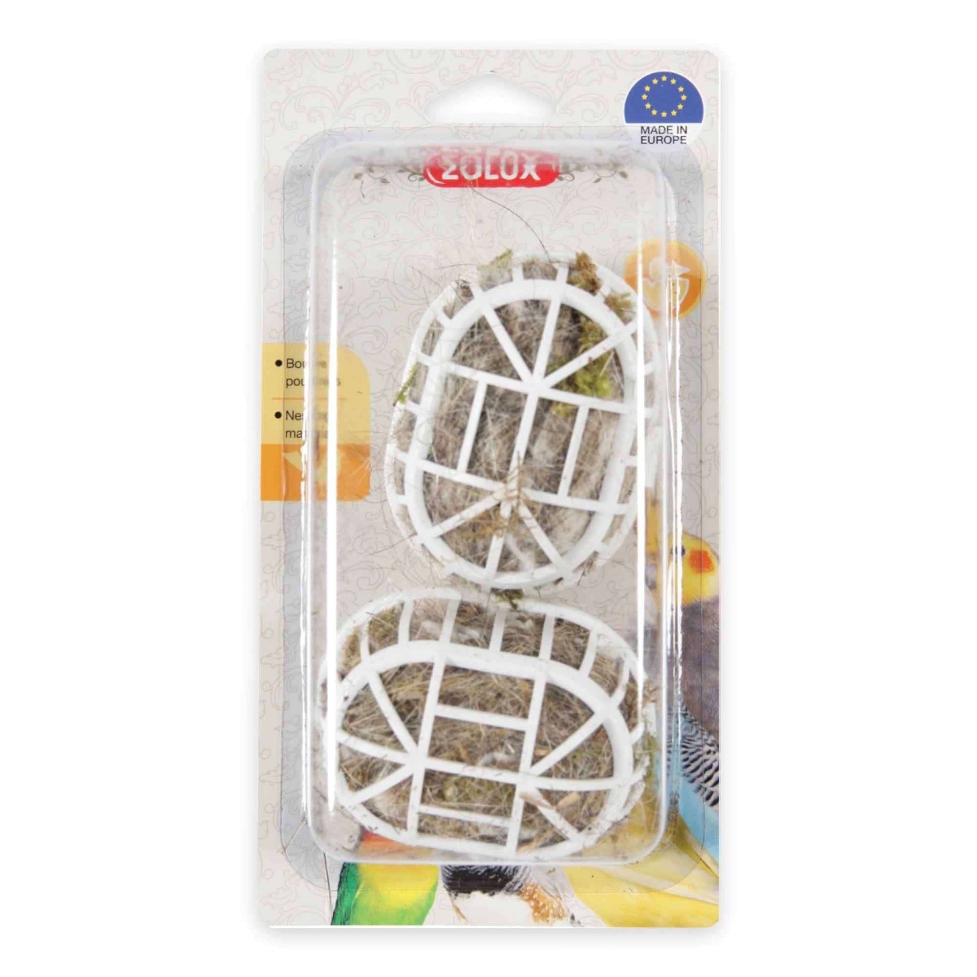 Nesting Material in Sphere 2/pk