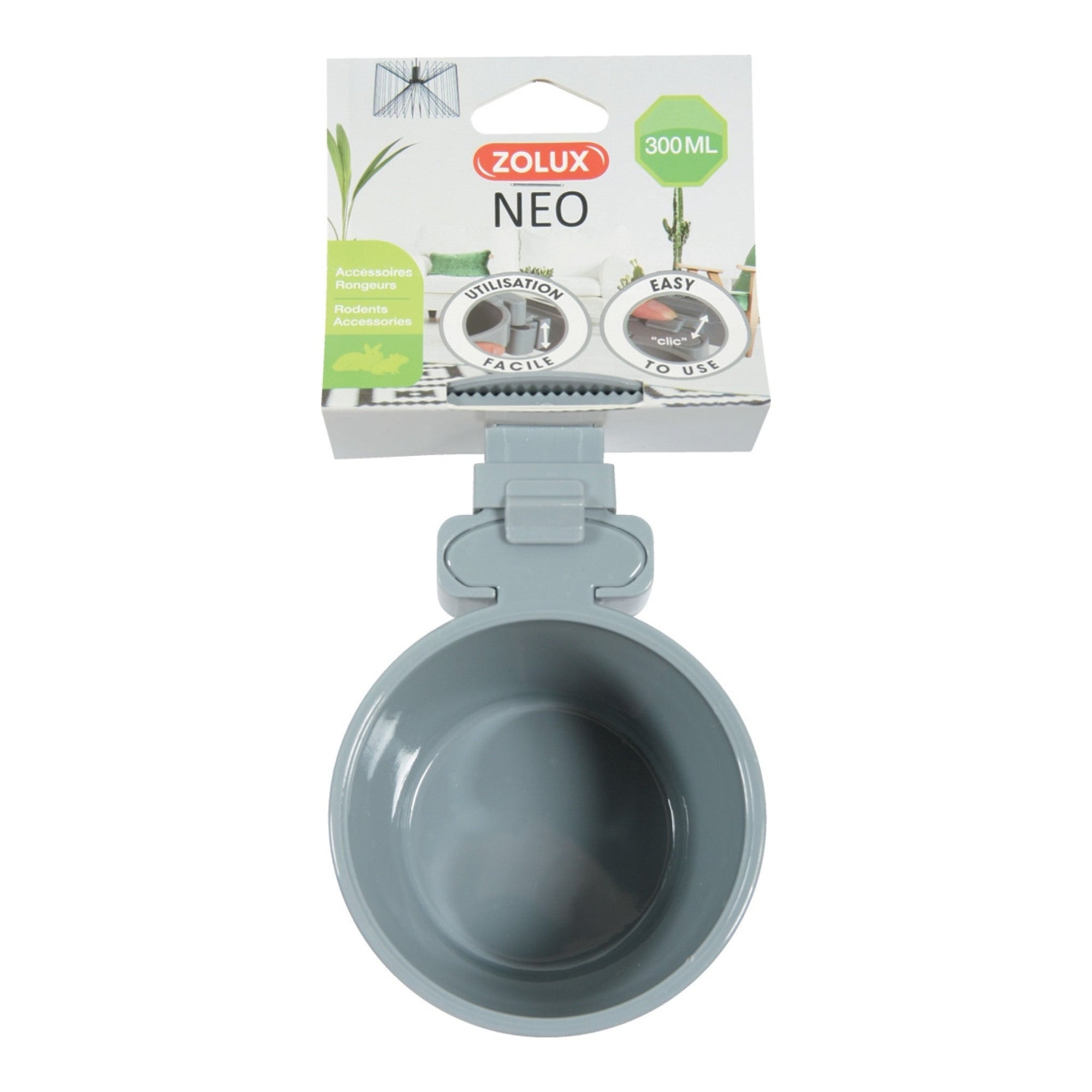 Neo Rodent Cage Plastic Feeder