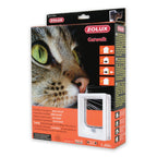 Cat-flap for Wooden Door with Tunnel