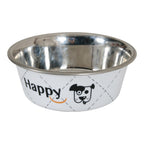 Happy Stainless Steel Dog Bowls