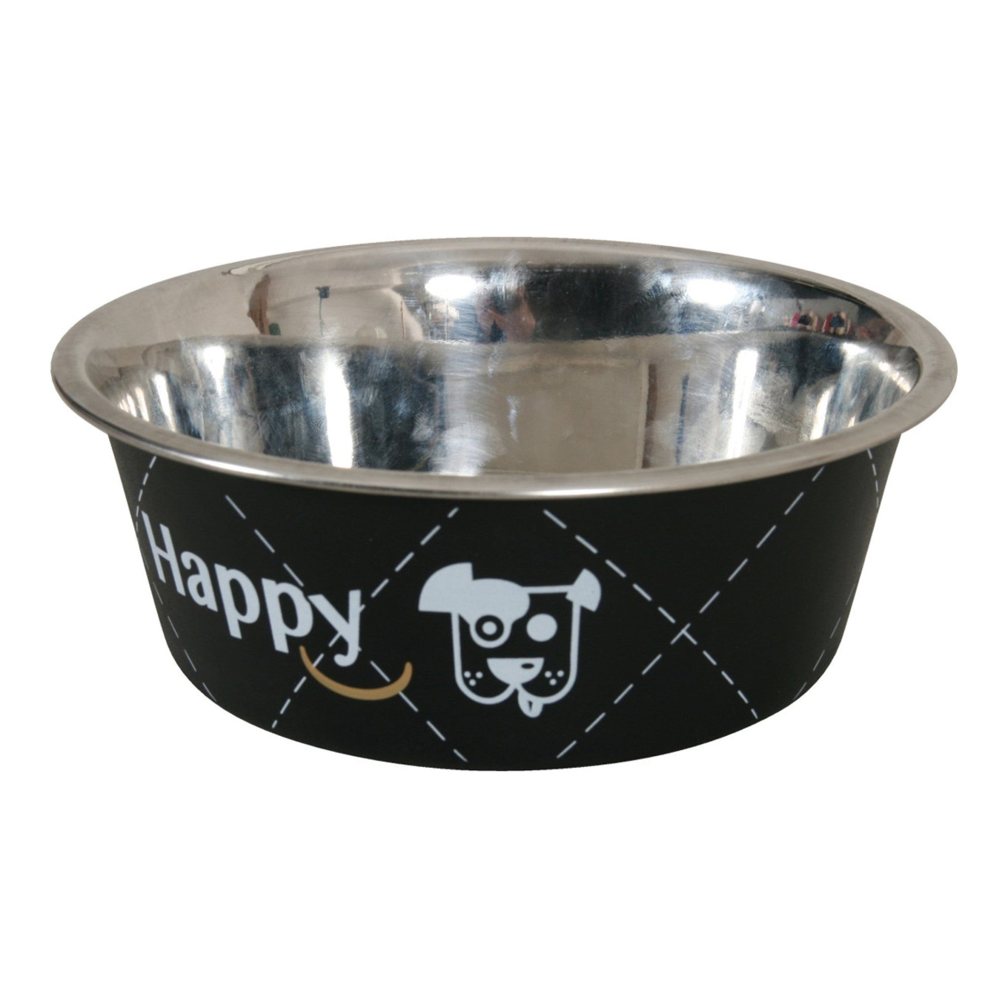 Happy Stainless Steel Dog Bowls