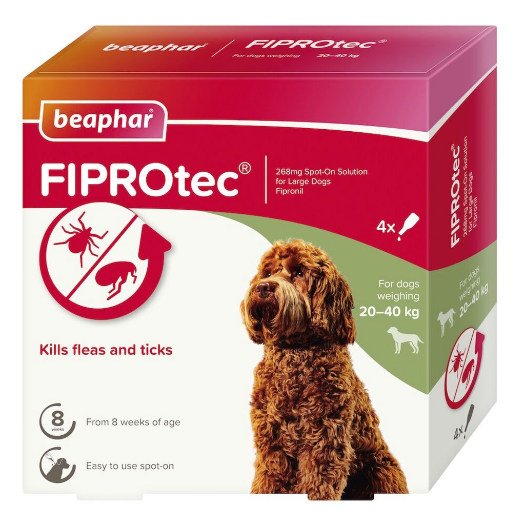 Fiprotec for Large Dog, 4 Pipettes