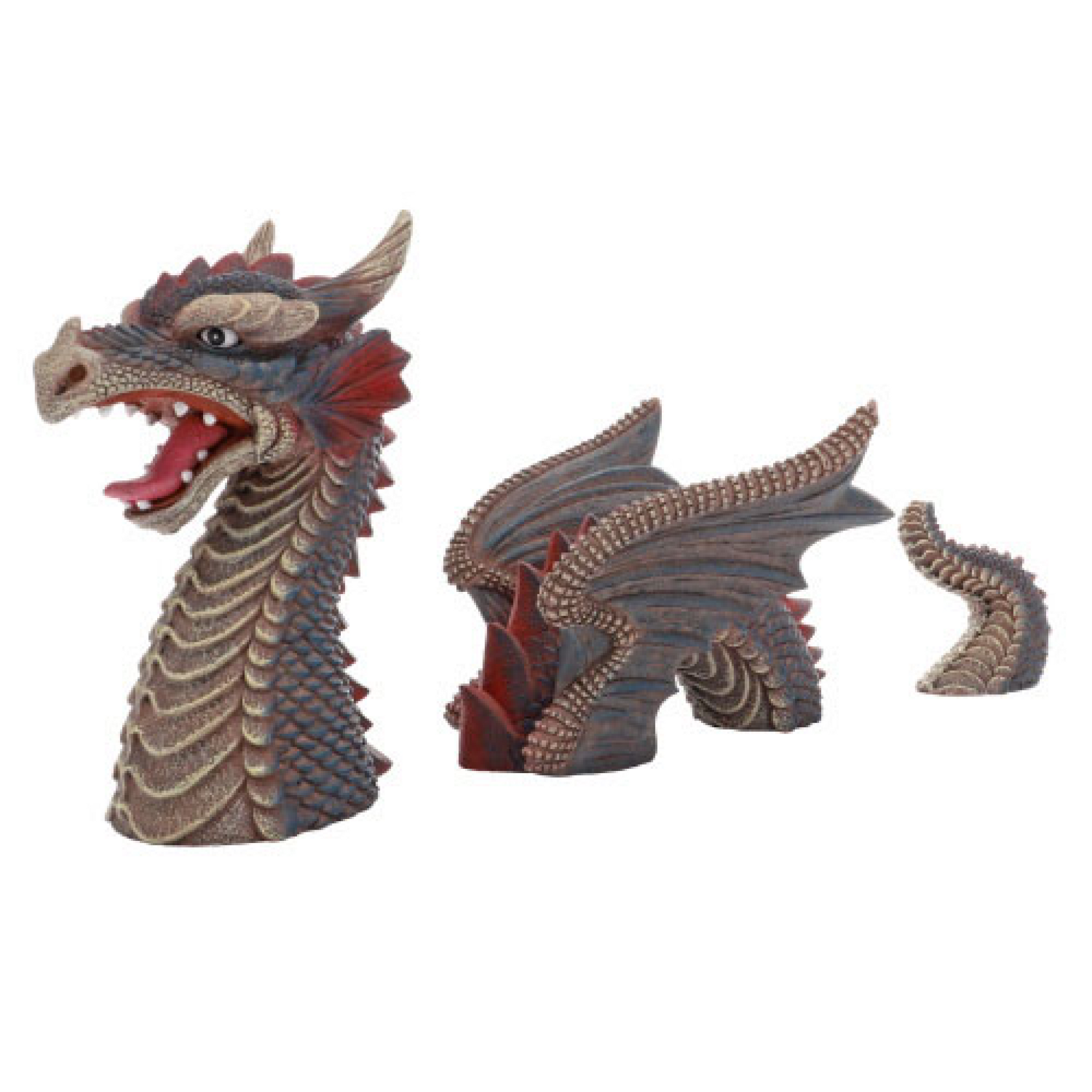 Red Dragon #2 - 31.5x16x31.5 cm
