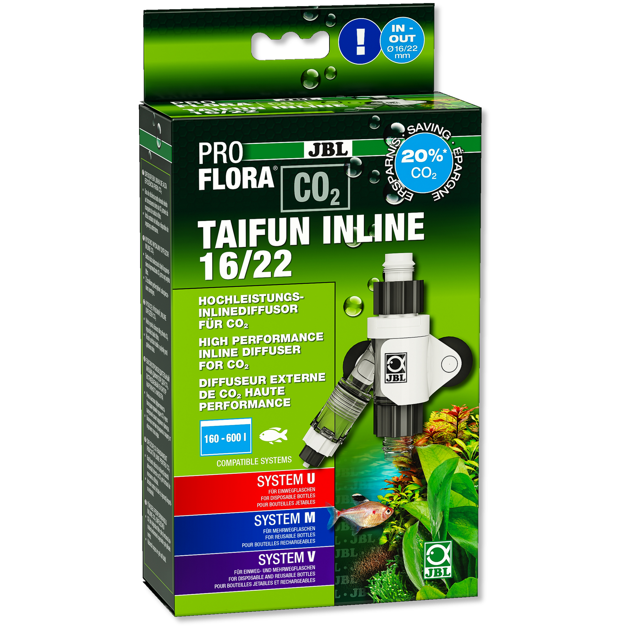 Jbl Proflora Co2 Taifun Inline