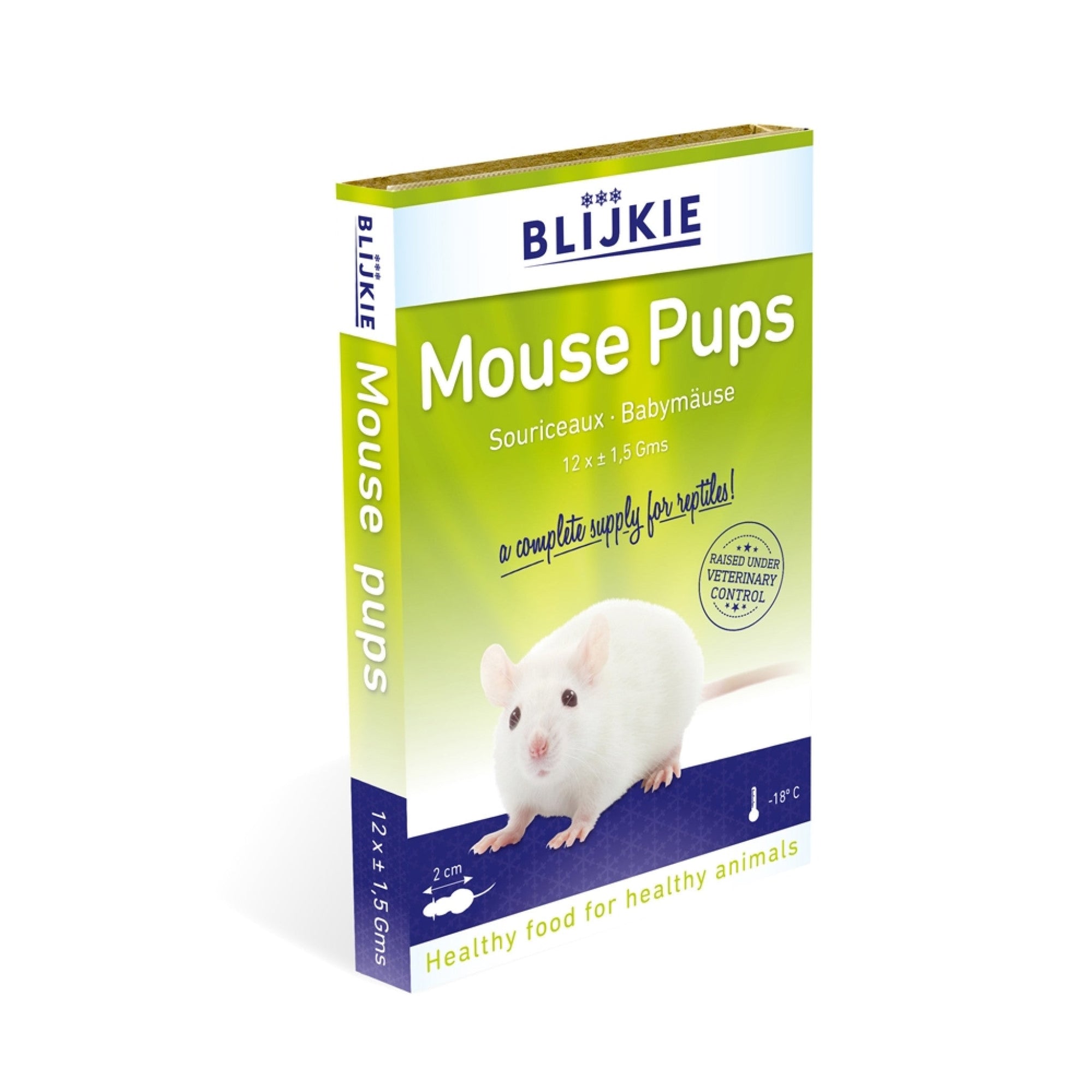 Frozen Mouse Pups (Pinkies) in Blister Pack 1.5 g