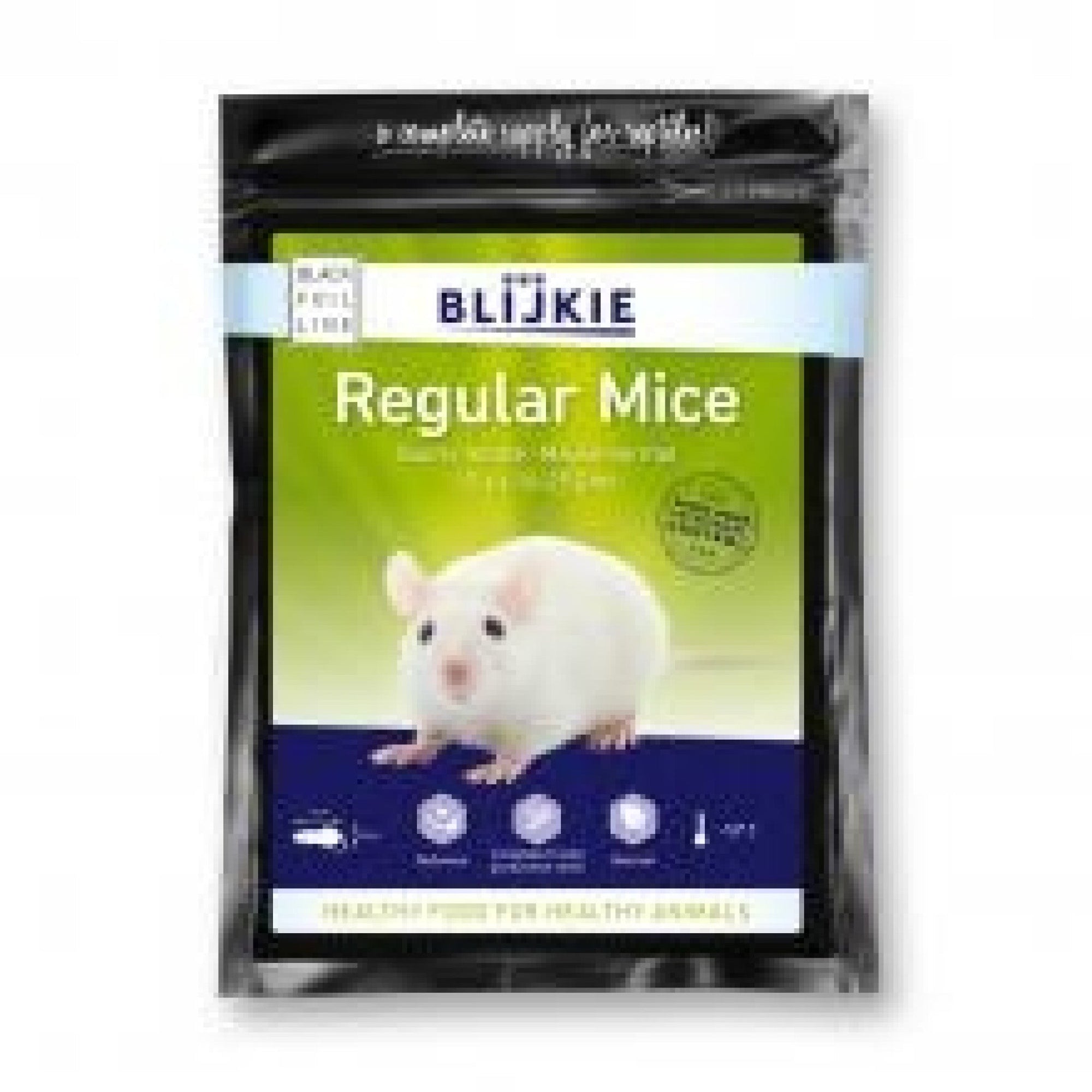 Blijkie Black Foil Line Mouse Medium 18-25 , 15 pcs