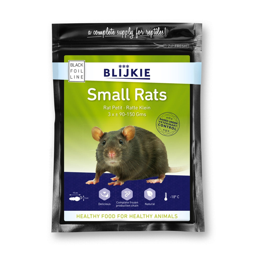 Blijkie Black Foil Line Small Rat 90-150 g, 3 pcs
