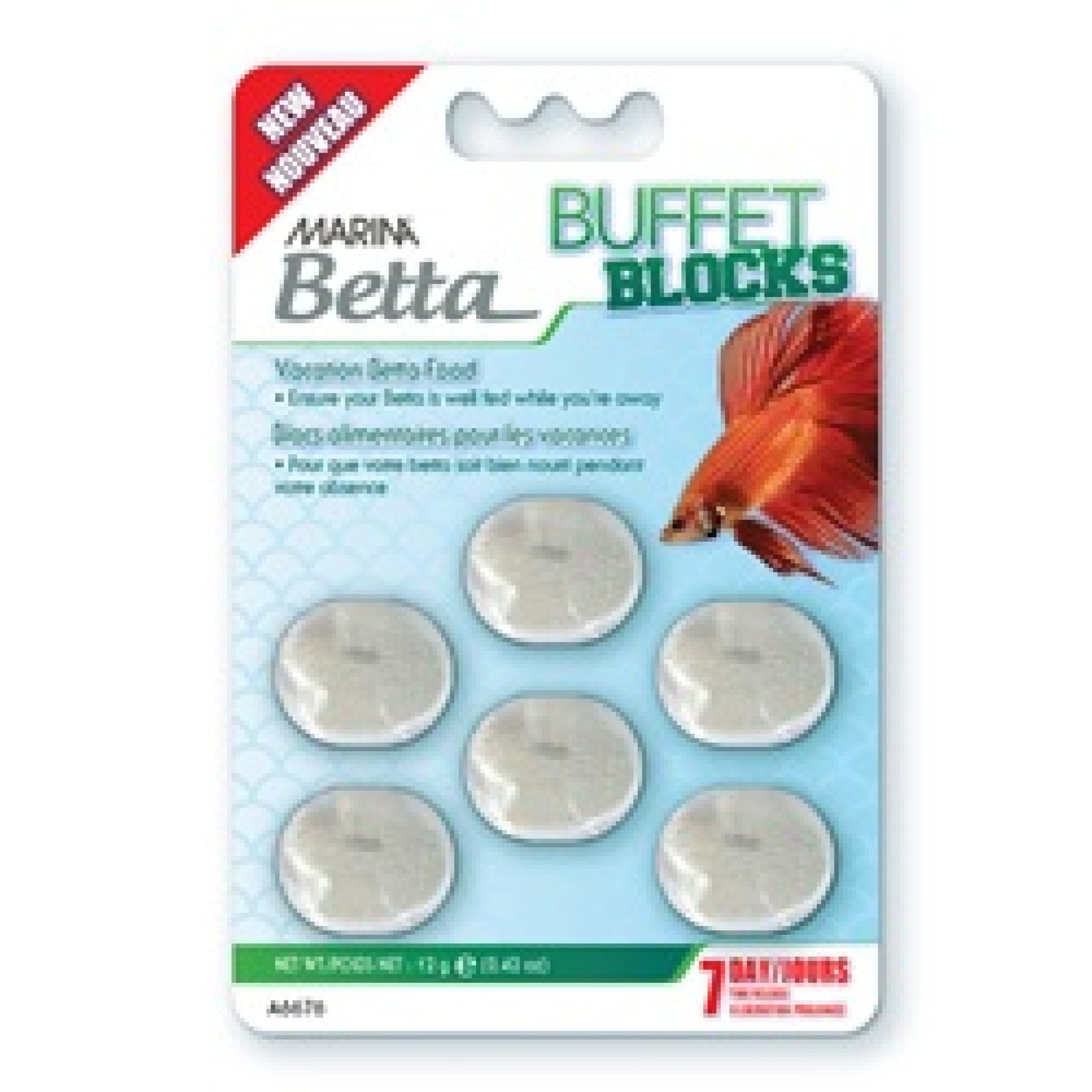 Marina Betta Vacation Block Food 12 g
