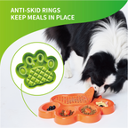 PetDreamHouse PAW 2-in-1 Slow Feeder & Lick Pad Green