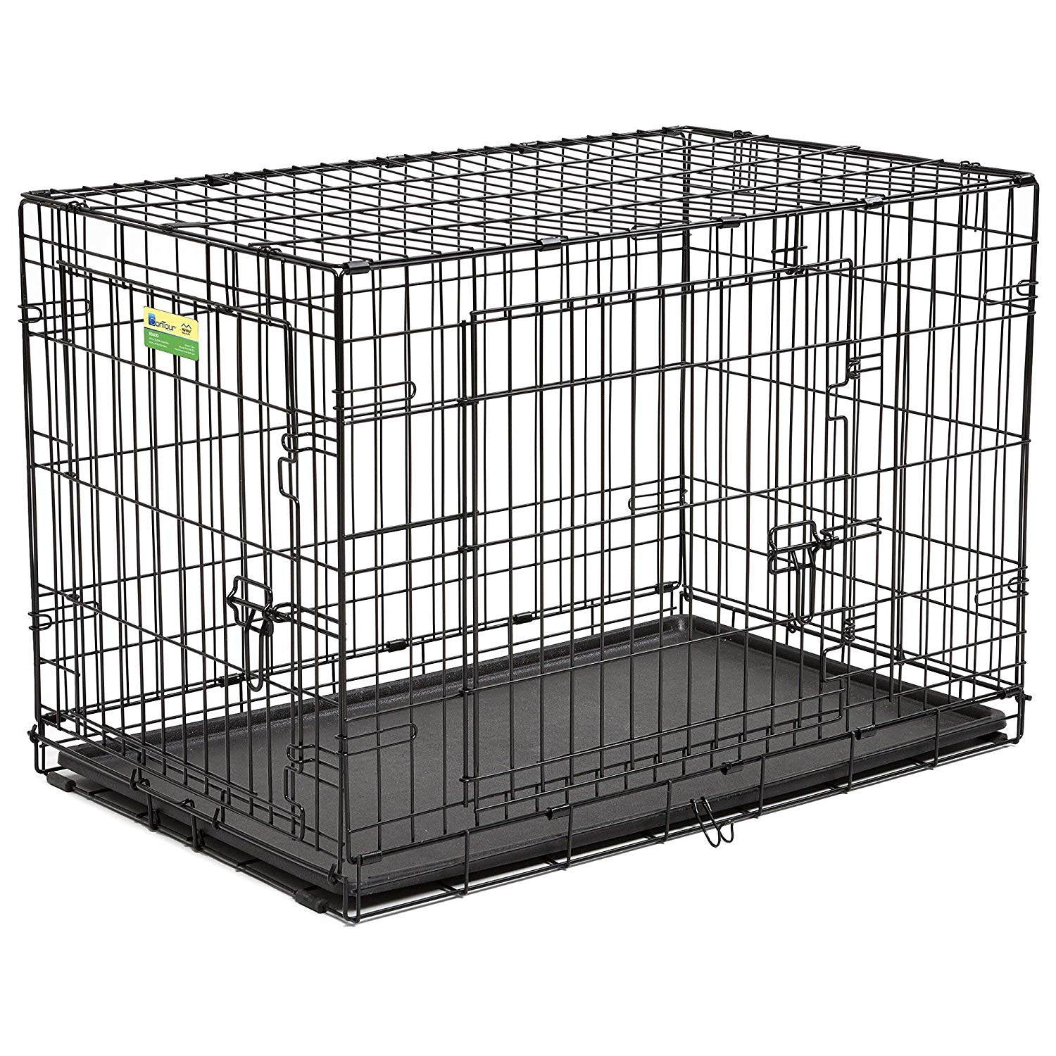 Contour Double Door Dog Crate 36Inch