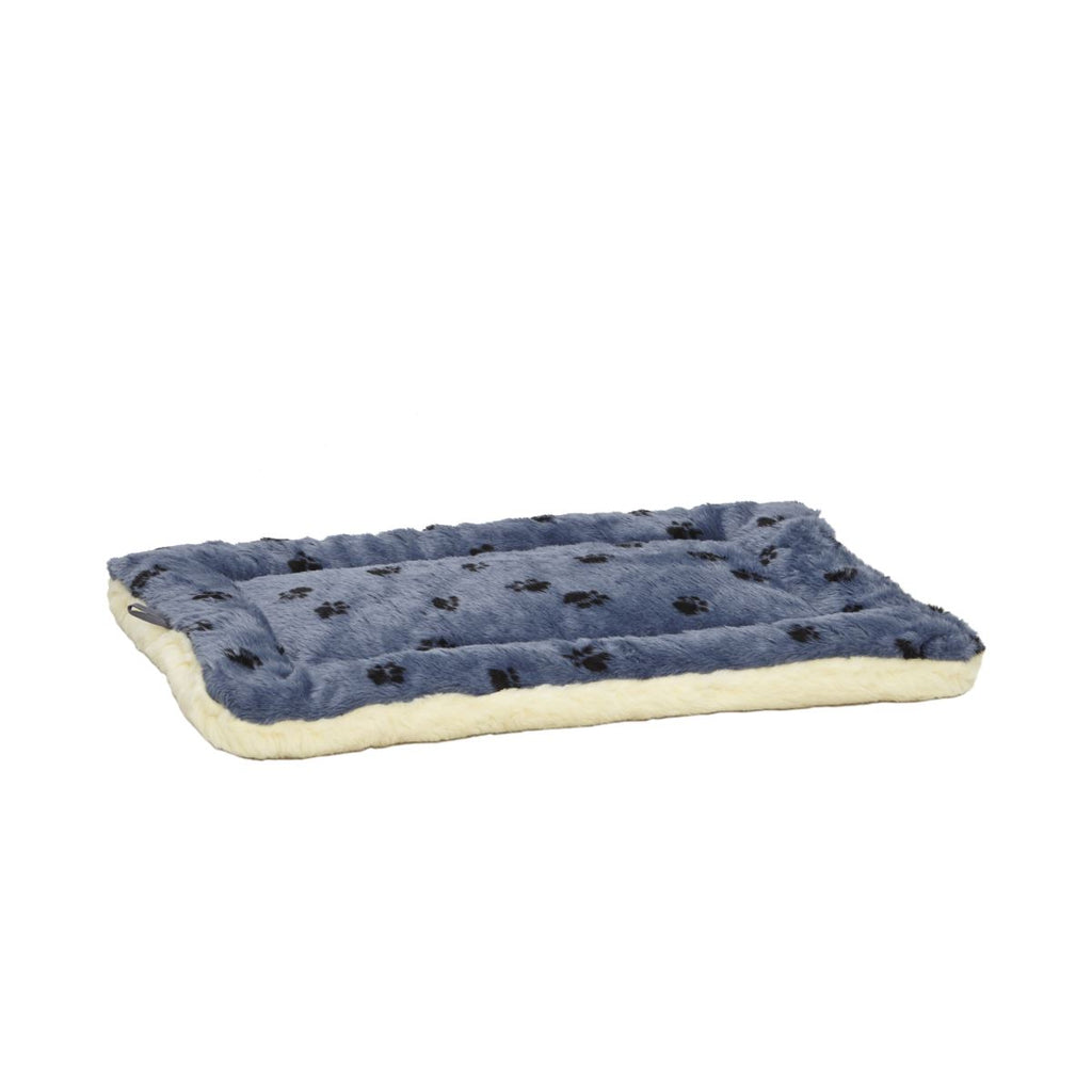 QuietTime Reversible Paw Print Fleece Pet Bed