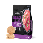 Absolute Holistic Freeze Dried Raw Venison & Beef Patty Dry Dog Food - 360G