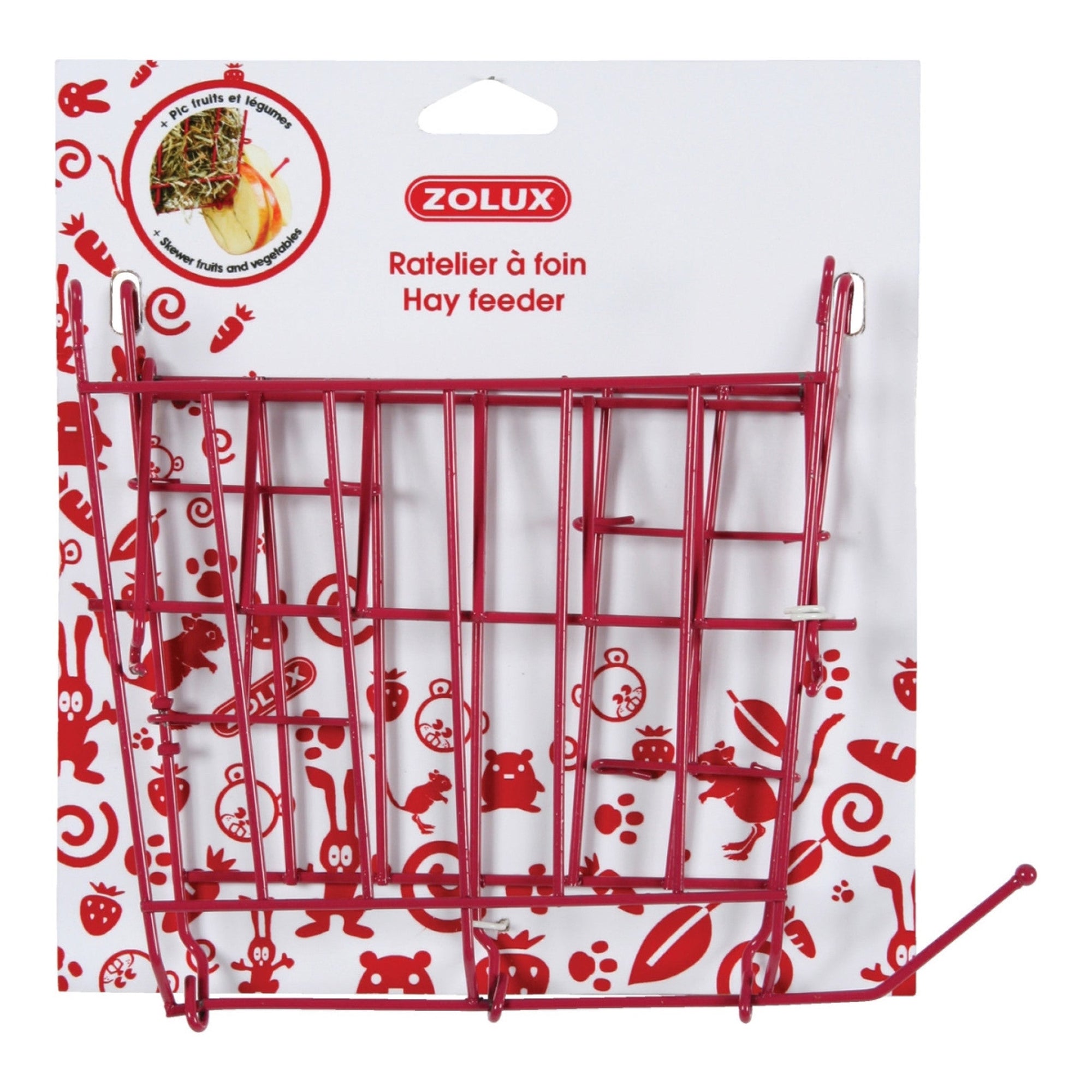Metallic Hay Rack Red
