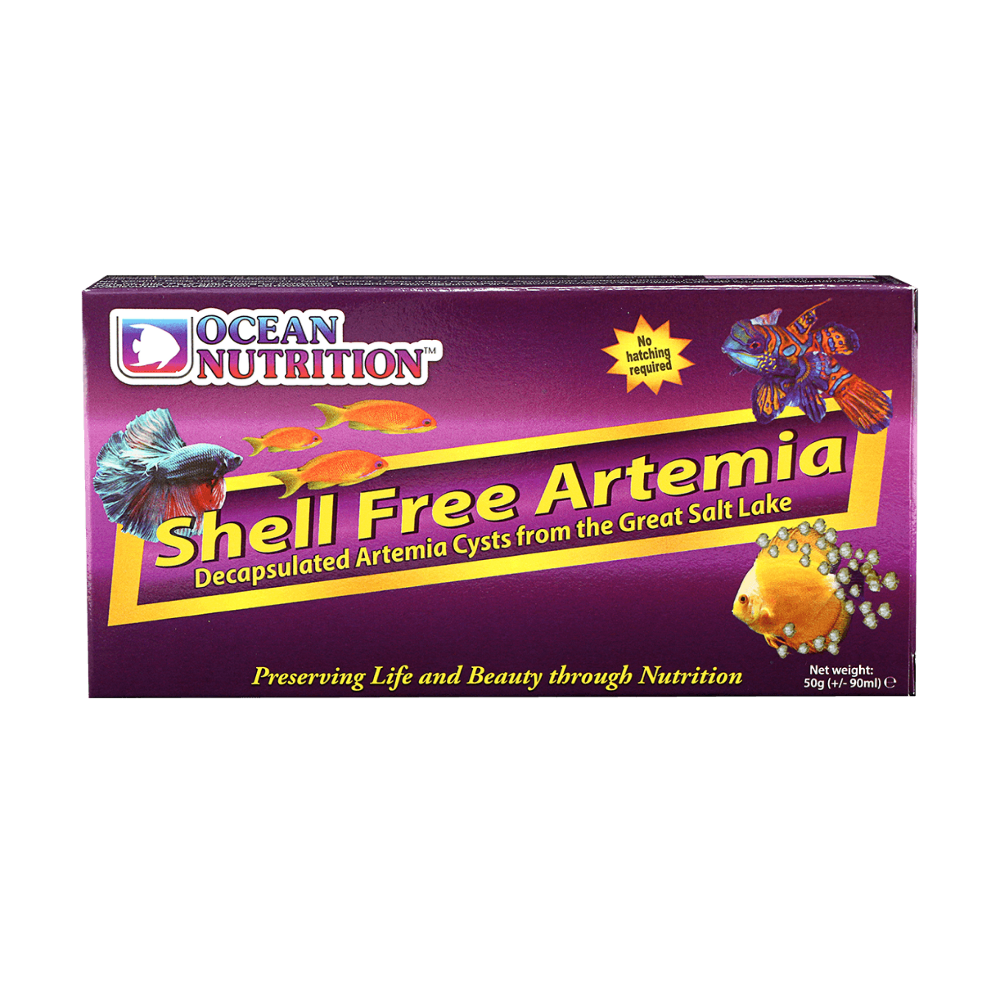 Shell free Artemia 50 g