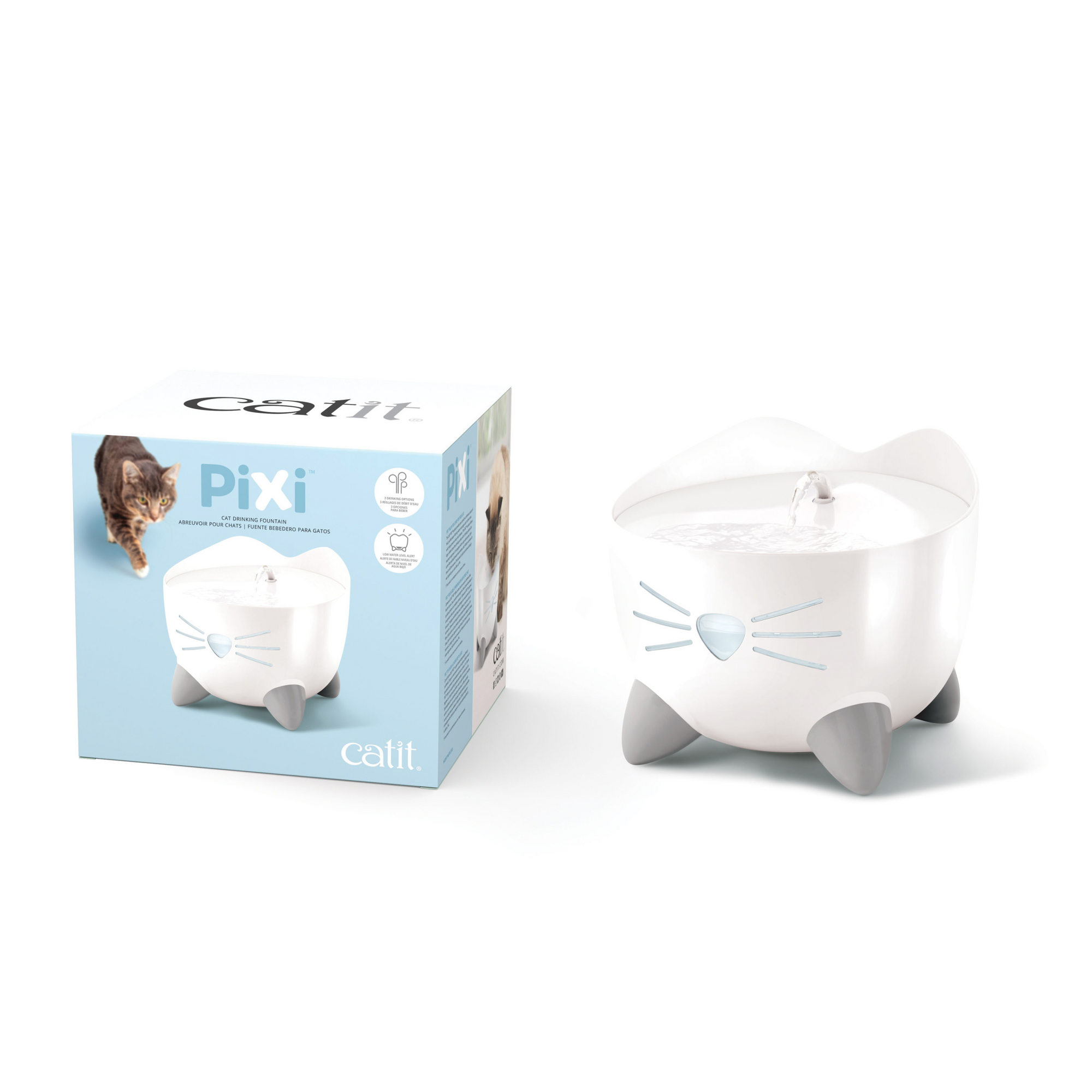 Catit Pixi Fountain White, 2.5 L