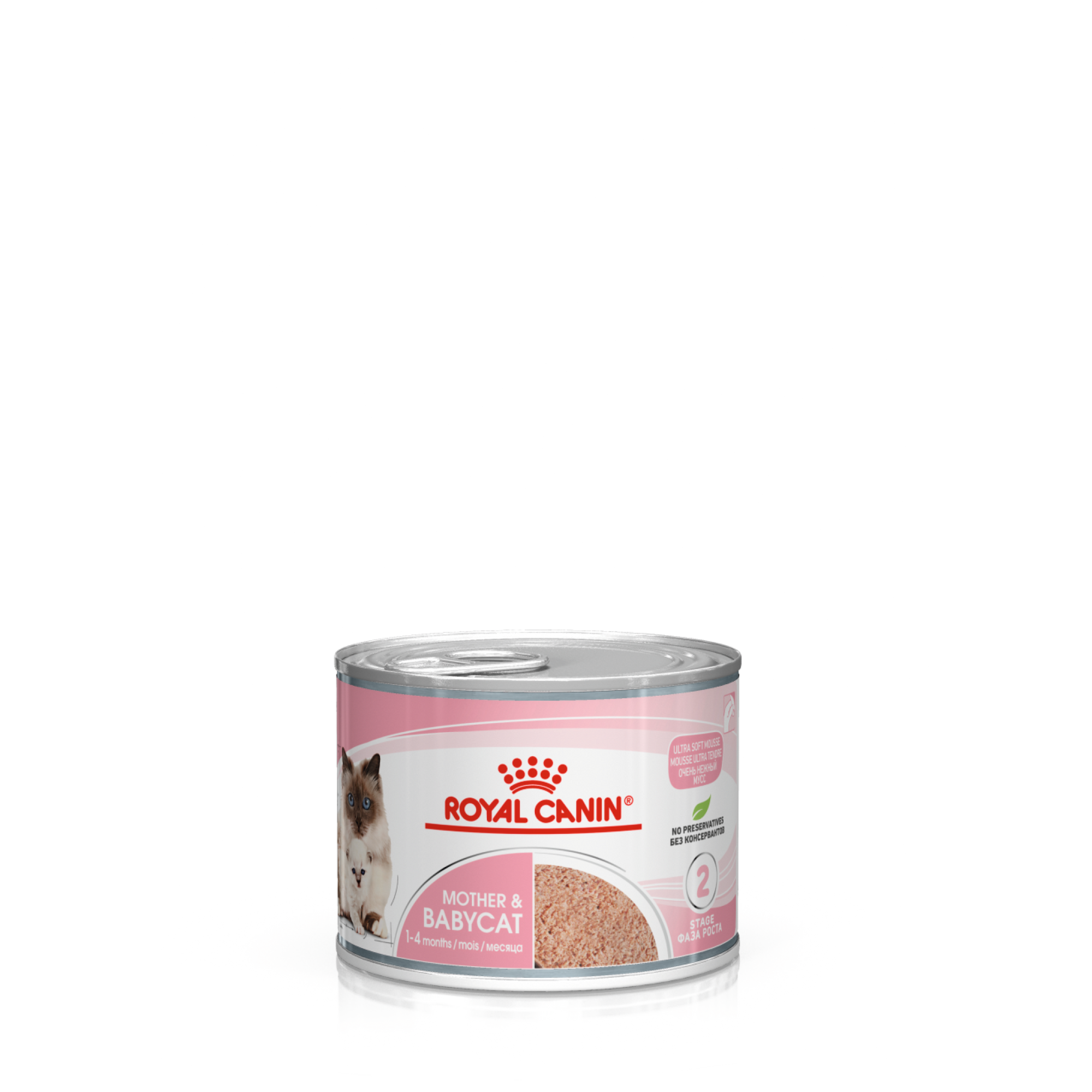 Feline Health Nutrition Mother & Babycat Mousse (Wet Food - Cans) 12 x 195 g