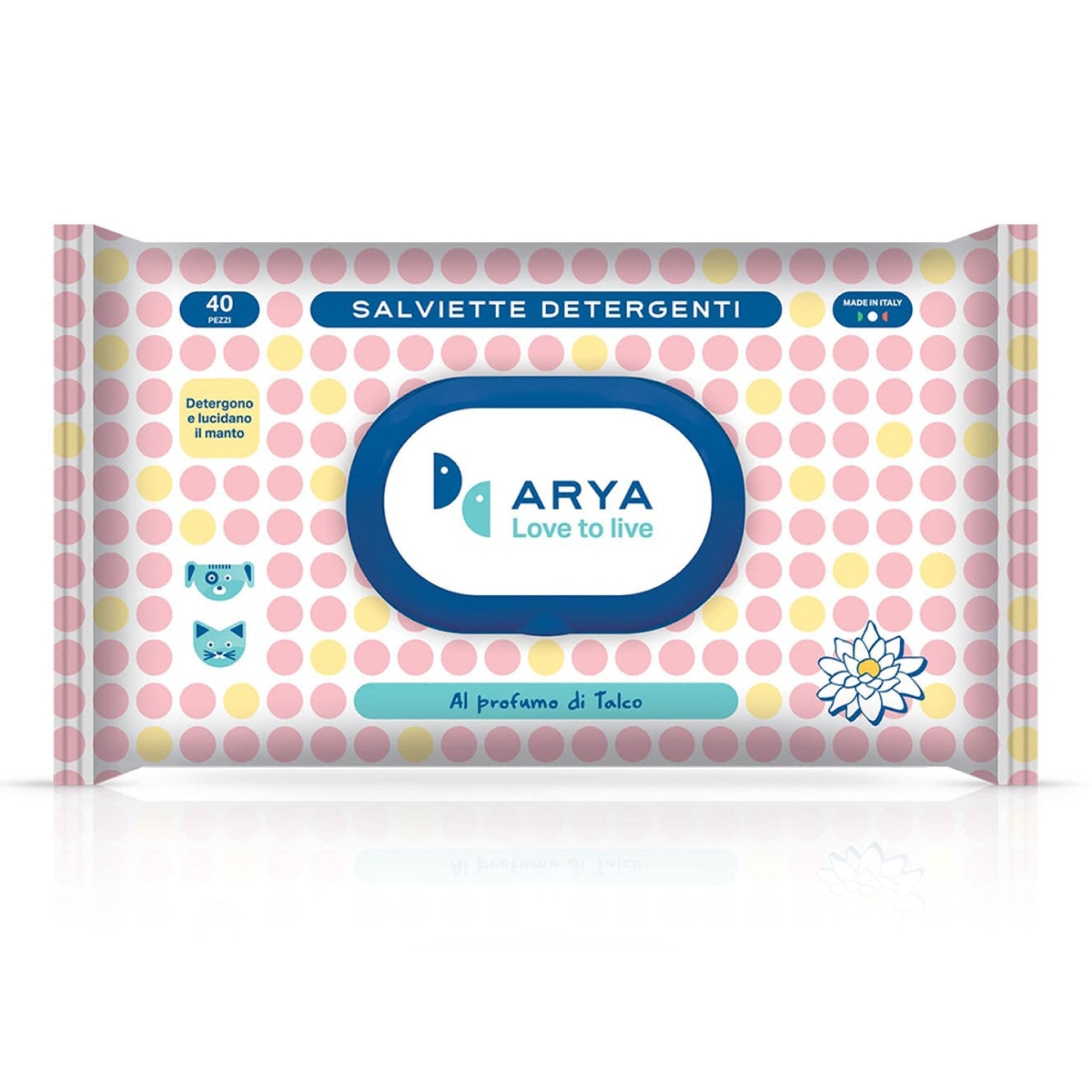 Arya Wet Wipes Talc