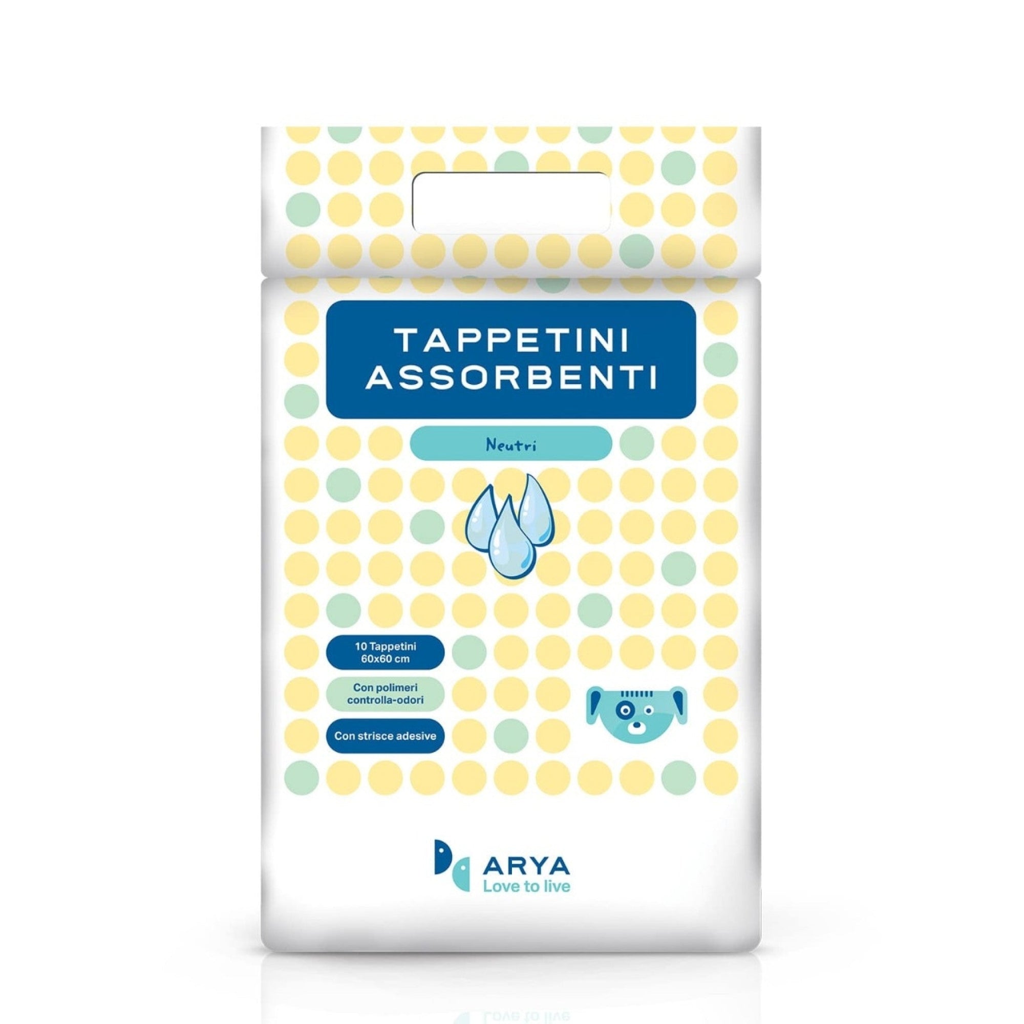 Arya Puppy Pads - 60 x 60 cm, 10/pk