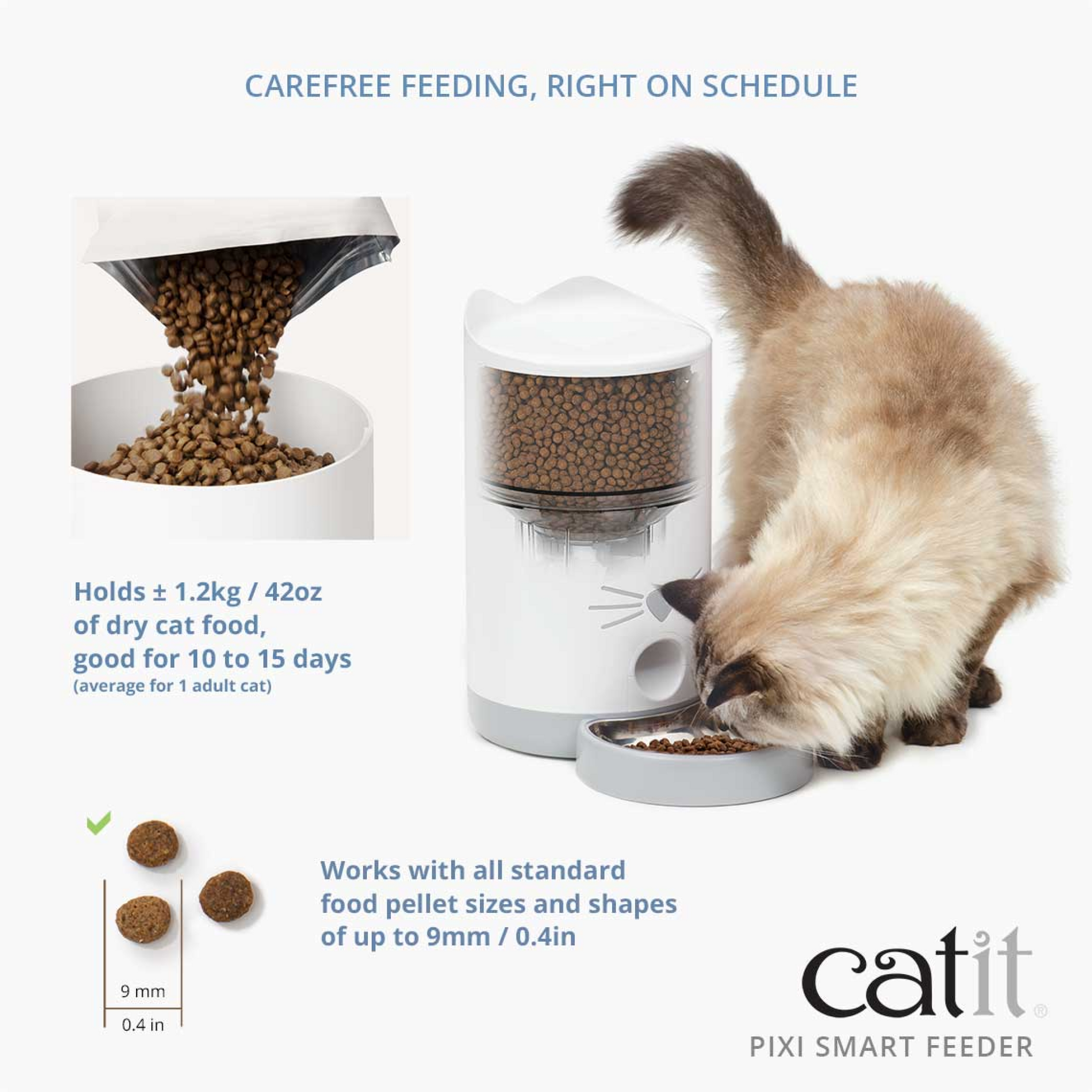 Catit Pixi Smart Dry Food Feeder
