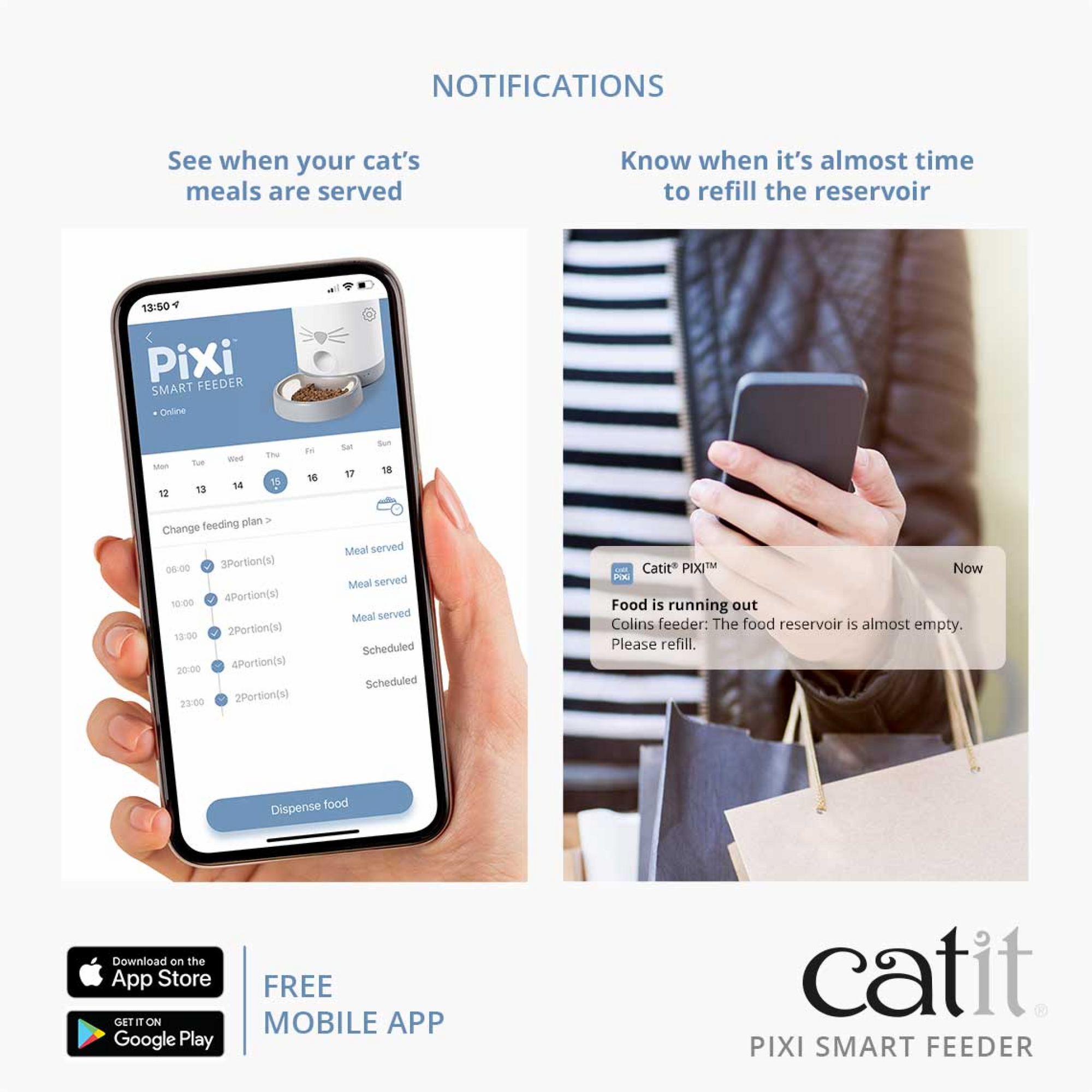 Catit Pixi Smart Dry Food Feeder