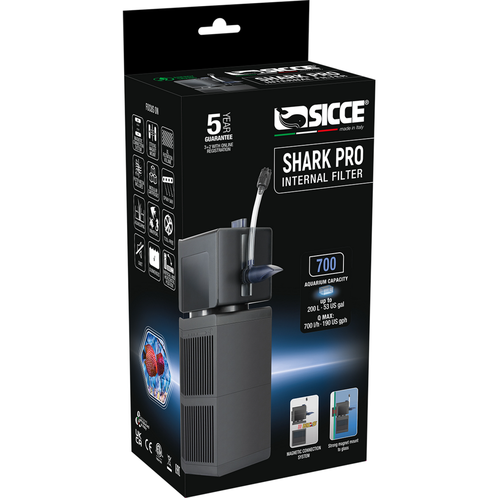 Shark Pro 700 Internal Filter 600 l/h