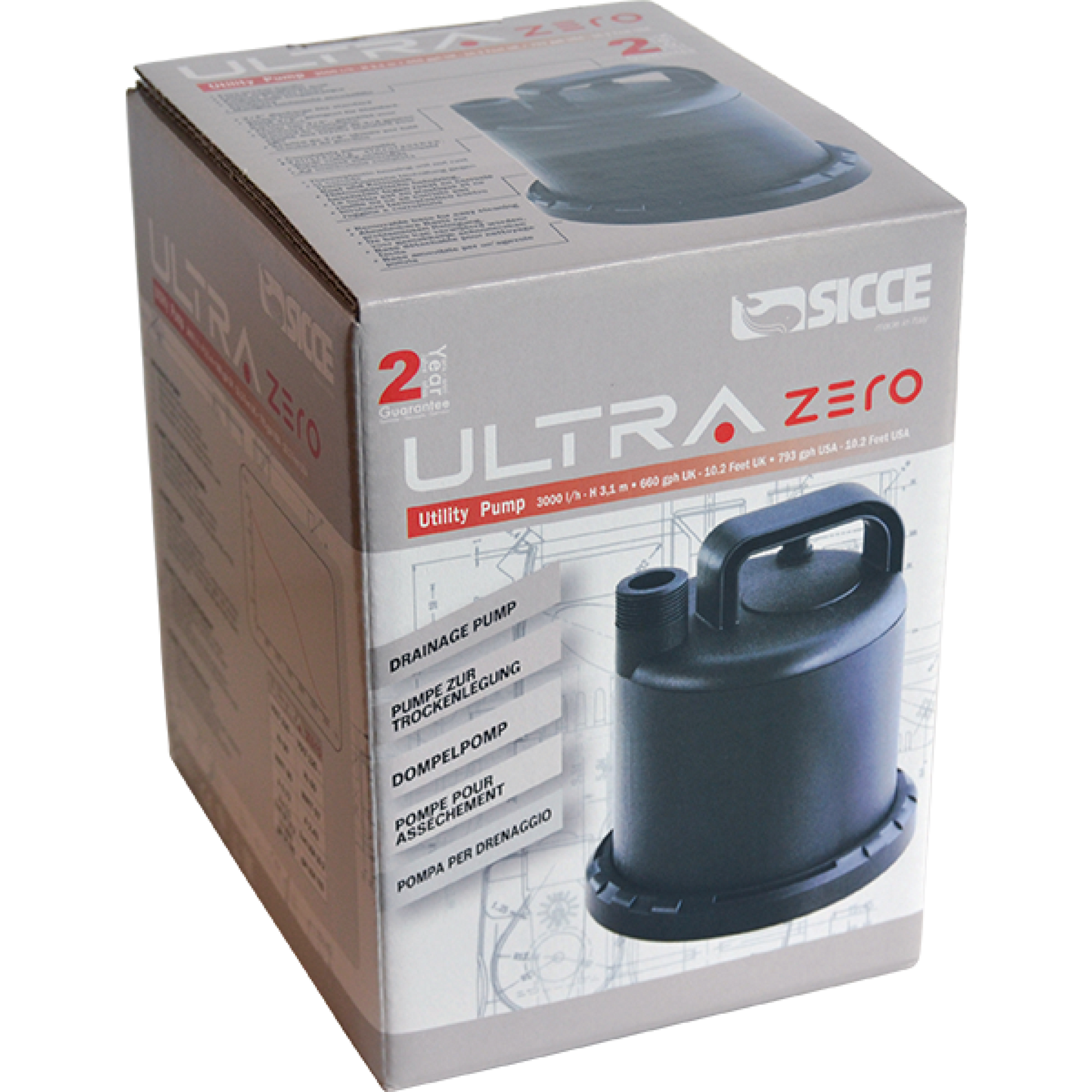 Ultra Zero Pump 3000 l/h